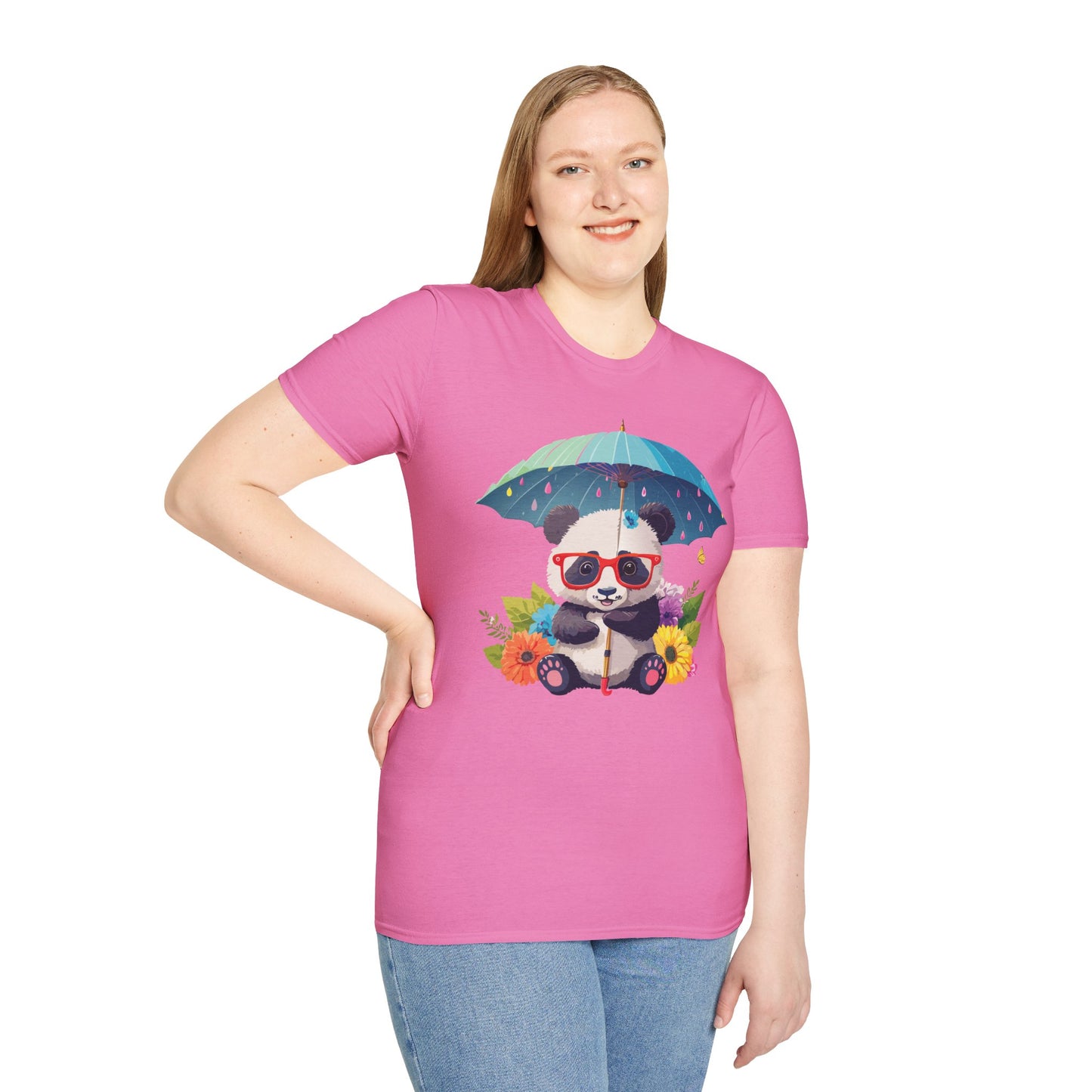 Panda Shirt, T Shirt with Panda, Animal Shirt, Tee Shirt with Animals
