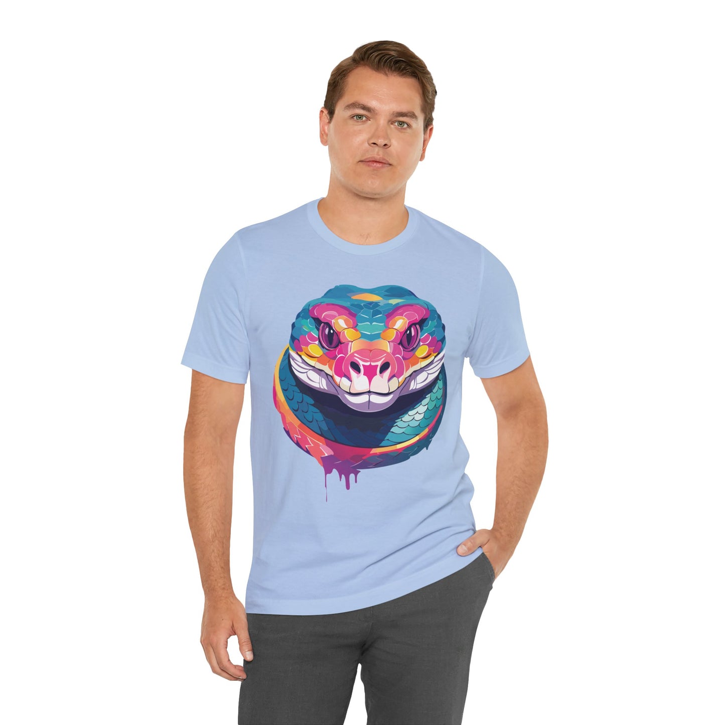 Unisex Animal Shirt, Tee Shirt with Animals, Art Design Tee Shirt, Wild Animals Shirt
