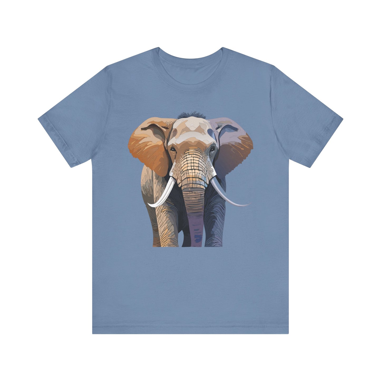 Unisex Animal Shirt, Tee Shirt with Animals, Art Design Tee Shirt, Wild Animals Shirt
