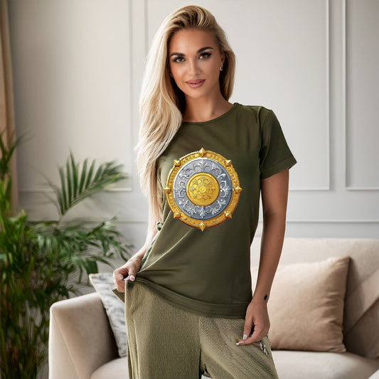 Coin Shirt, Shirt with Coin, Tee Shirt with Antique Coin
