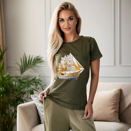 Ship Shirt, Shirt with Ship