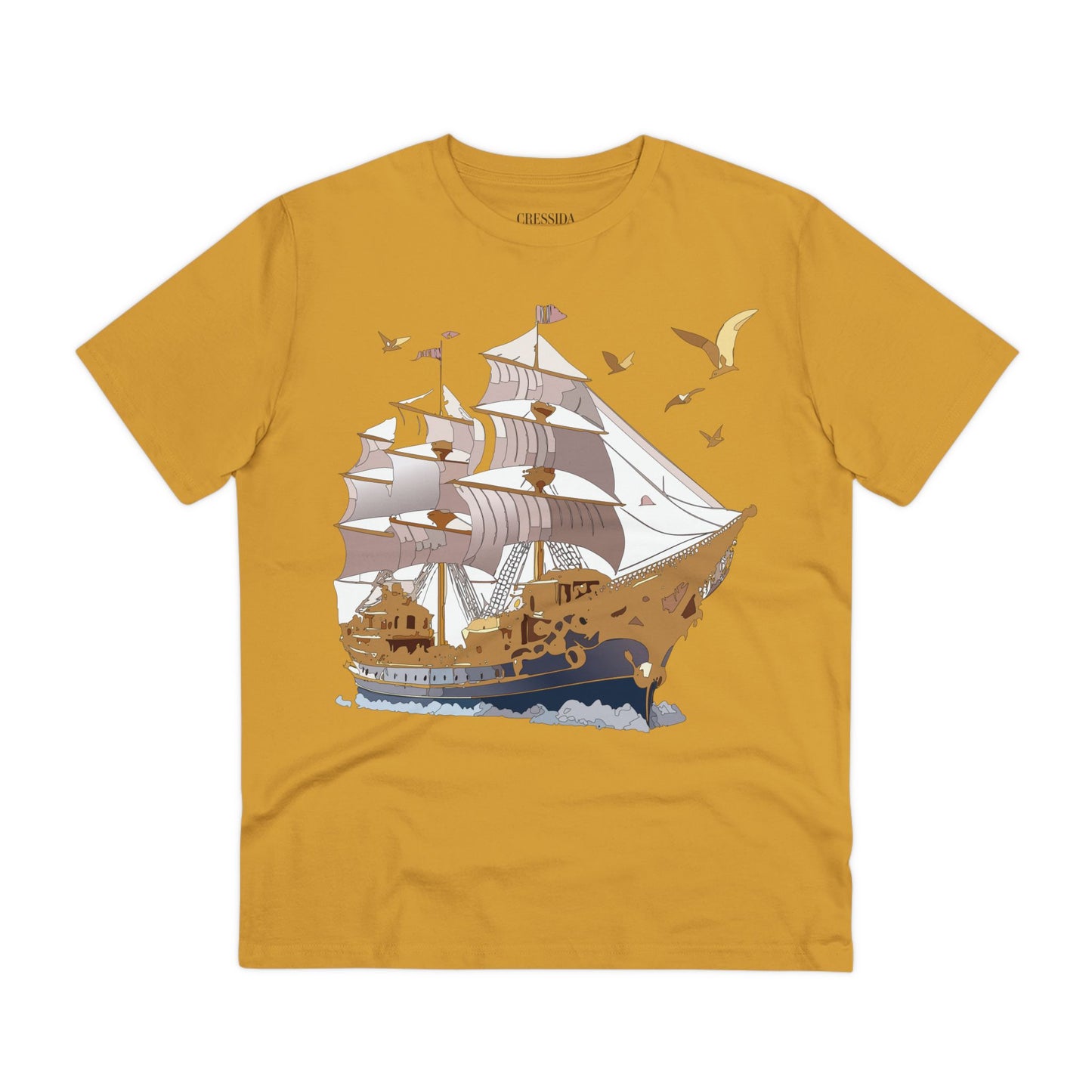 Organic T-shirt with Ship