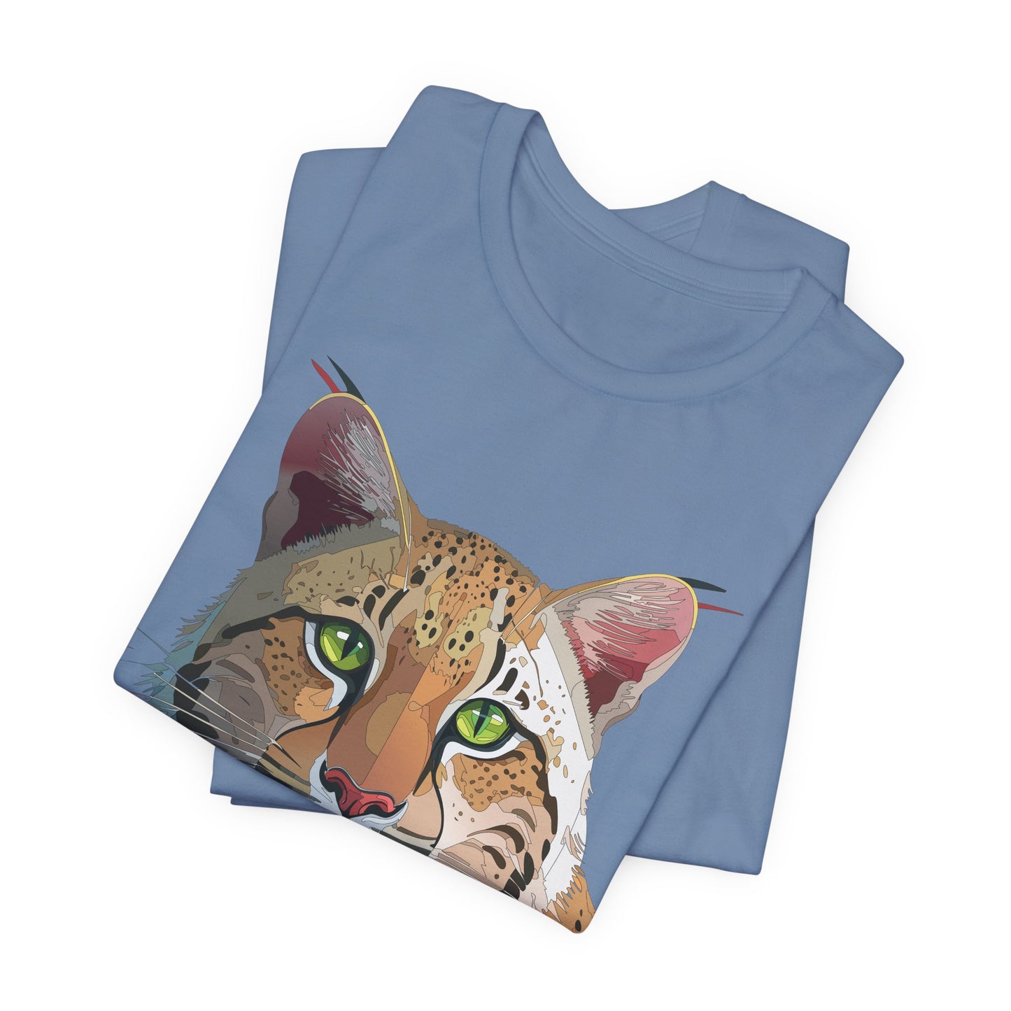 Unisex Animal Shirt, Tee Shirt with Animals, Art Design Tee Shirt, Wild Animals Shirt