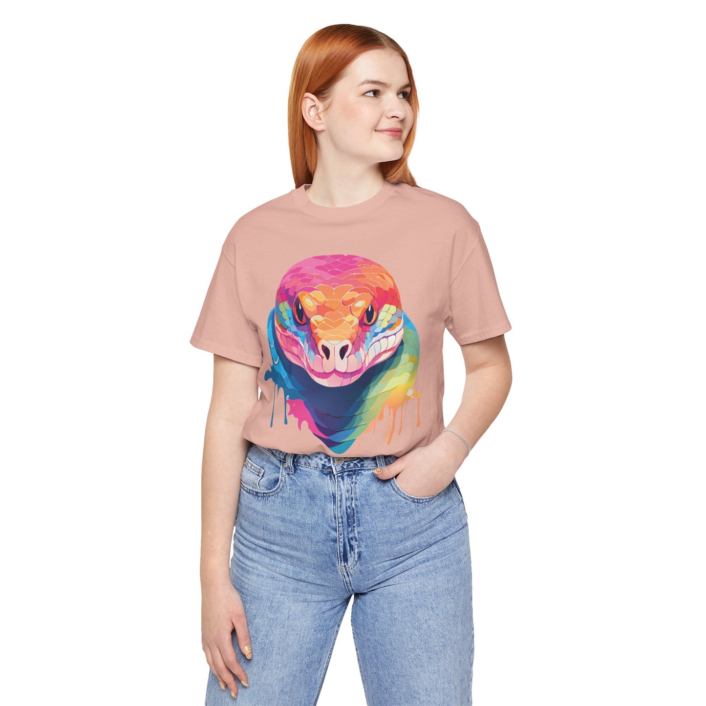 Unisex Animal Shirt, Tee Shirt with Animals, Art Design Tee Shirt, Wild Animals Shirt