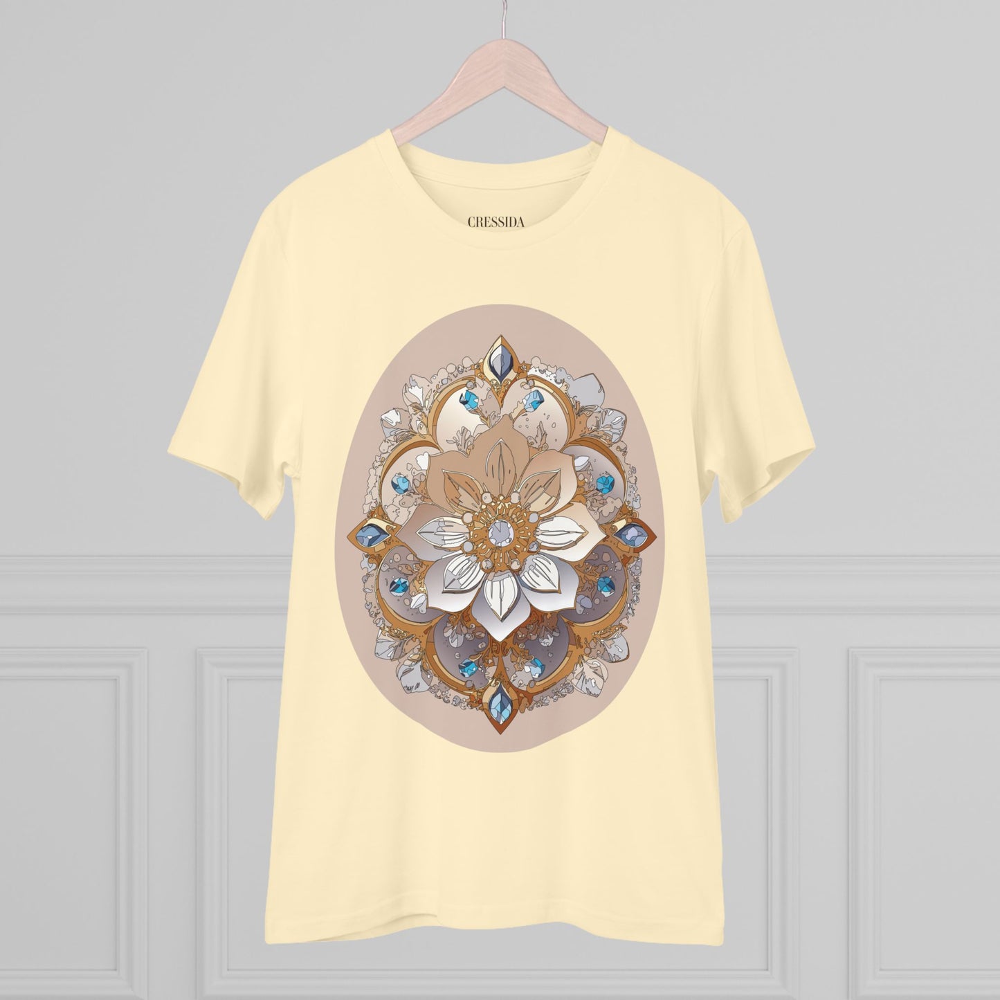 Organic T-shirt with Flower