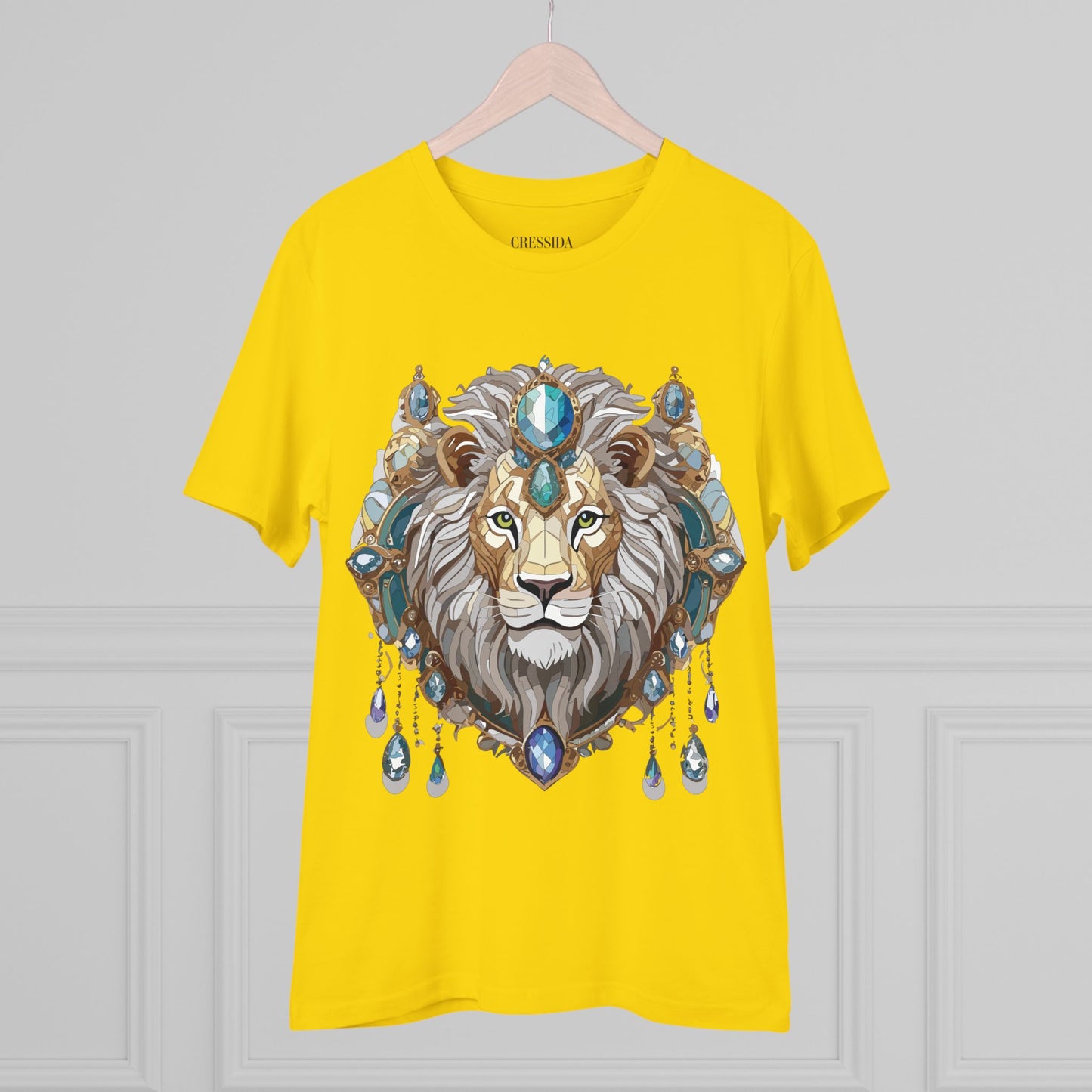 Organic T-shirt with Animals - Lion