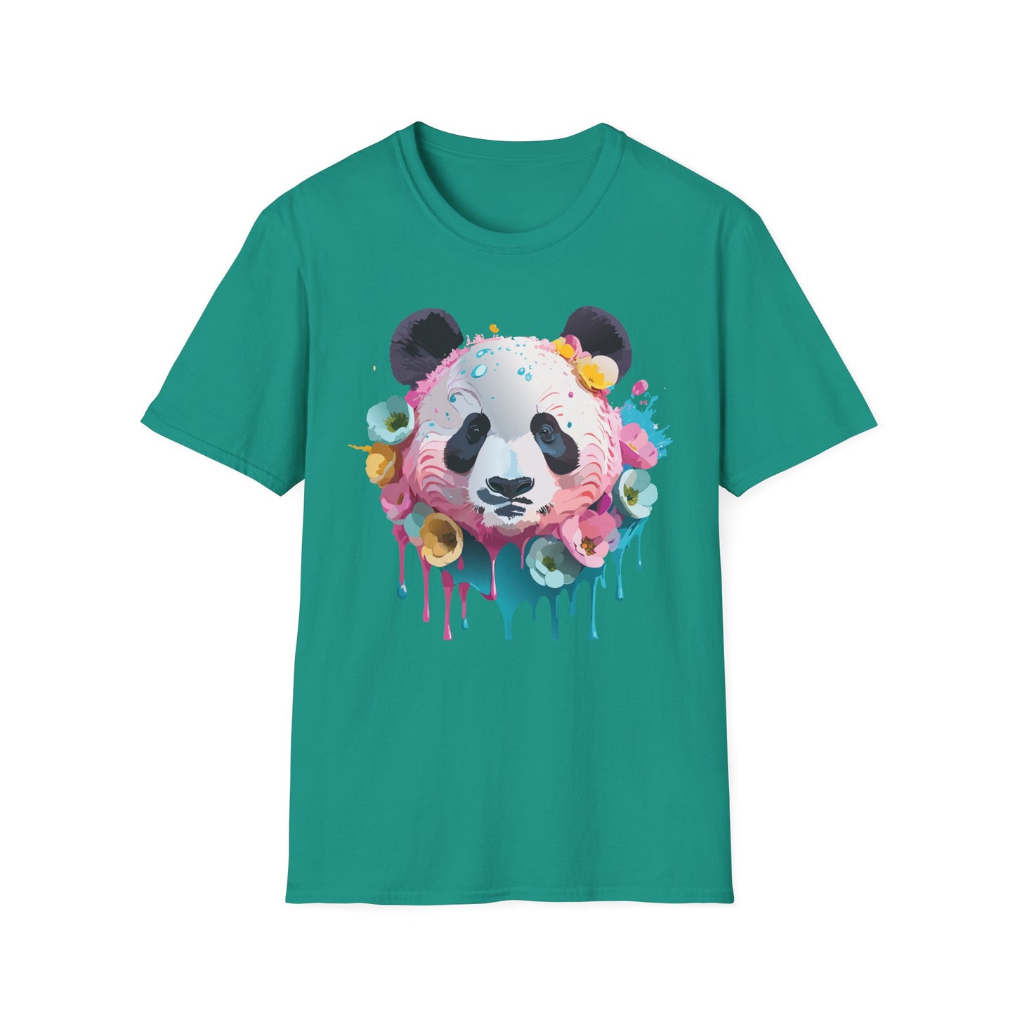 Panda Shirt, T Shirt with Panda, Animal Shirt, Tee Shirt with Animals