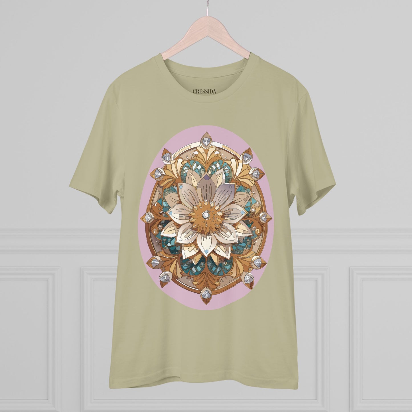 Organic T-shirt with Flower