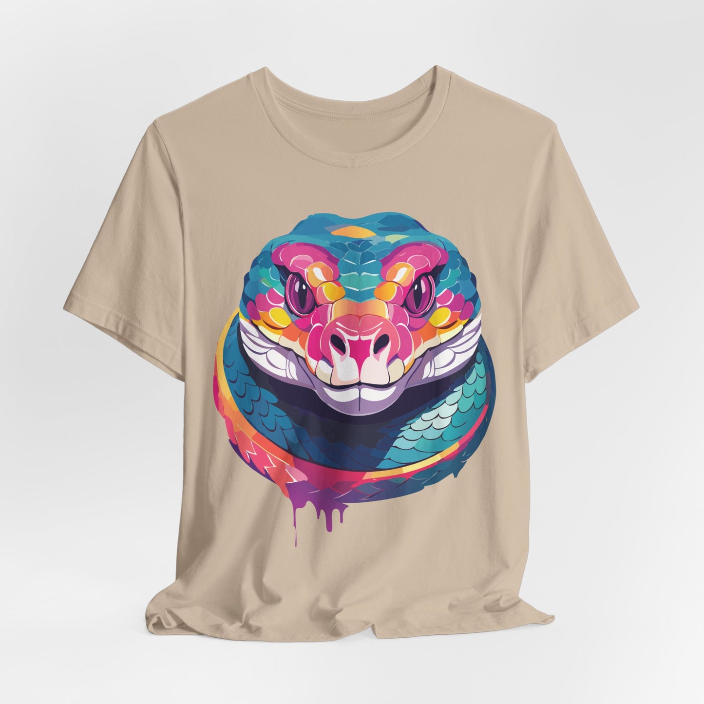 Unisex Animal Shirt, Tee Shirt with Animals, Art Design Tee Shirt, Wild Animals Shirt
