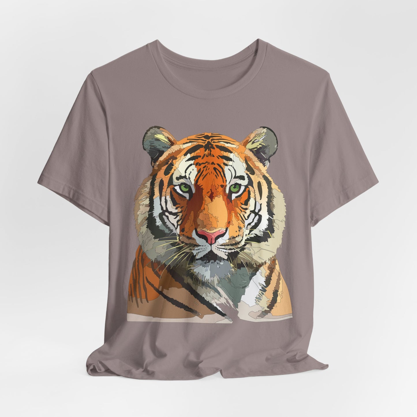Unisex Animal Shirt, Tee Shirt with Animals, Art Design Tee Shirt, Wild Animals Shirt