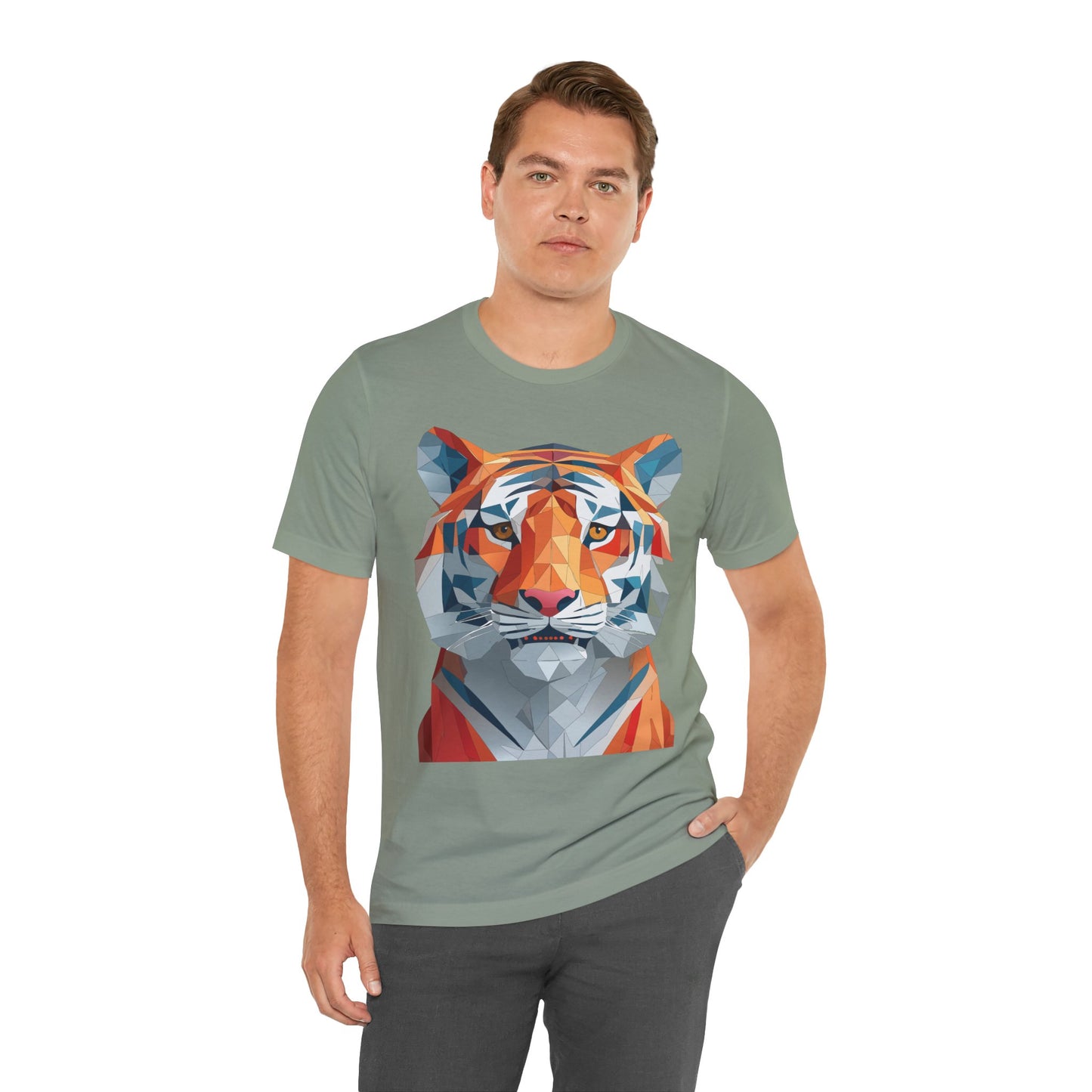Unisex Animal Shirt, Tee Shirt with Animals, Art Design Tee Shirt, Wild Animals Shirt