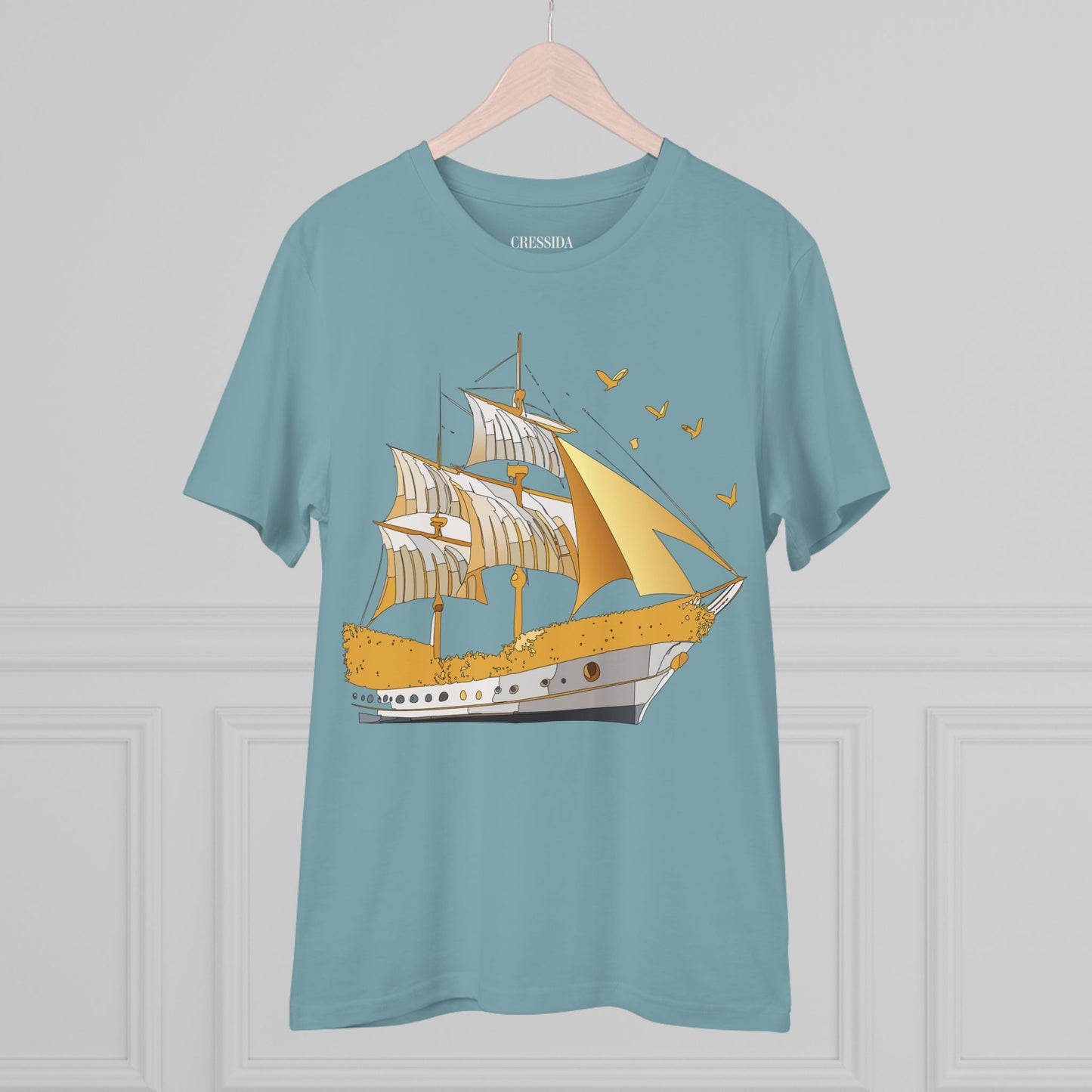 Organic T-shirt with Ship