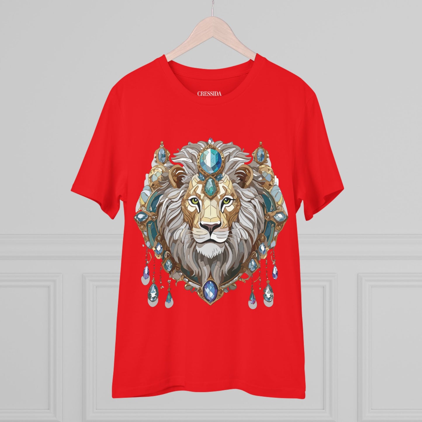 Organic T-shirt with Animals - Lion