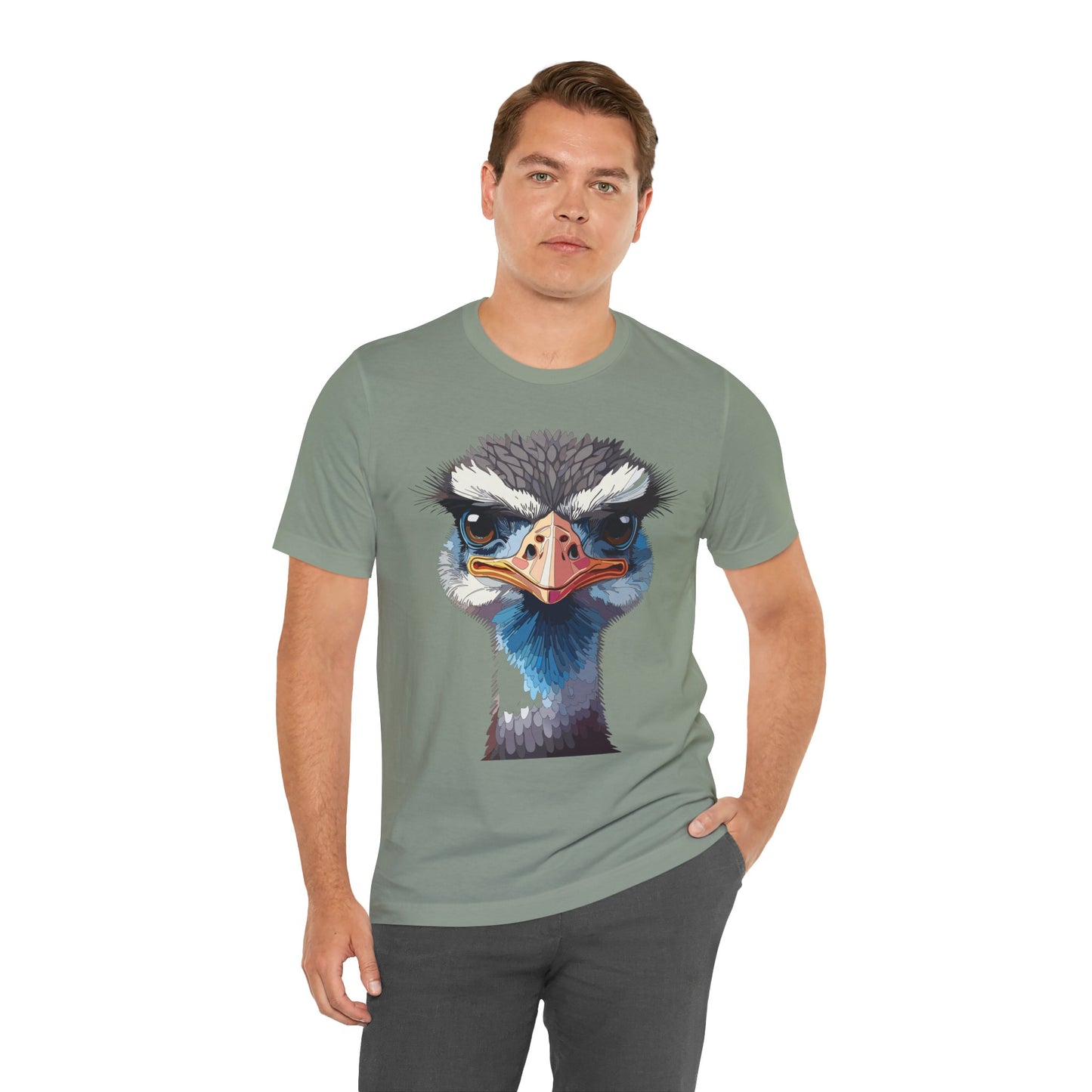 Unisex Animal Shirt, Tee Shirt with Animals, Art Design Tee Shirt, Wild Animals Shirt