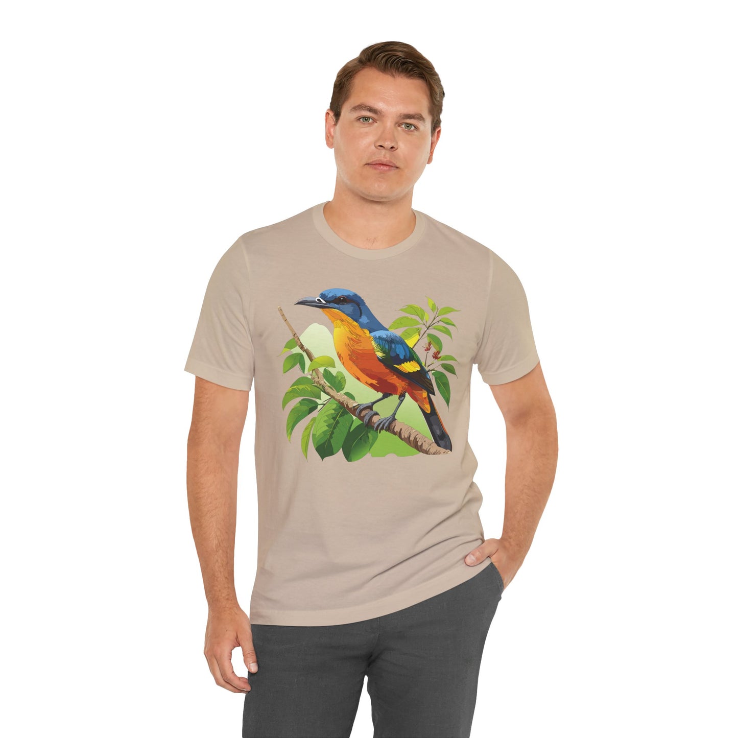 Unisex Animal Shirt, Tee Shirt with Animals, Art Design Tee Shirt, Wild Animals Shirt