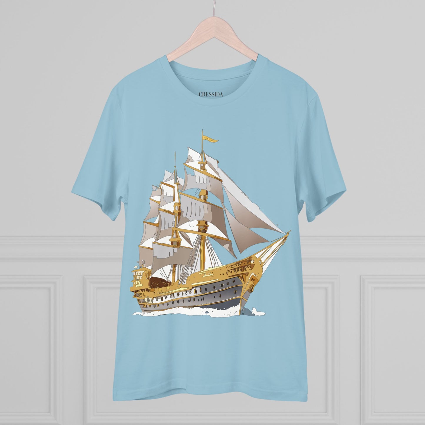 Organic T-shirt with Ship