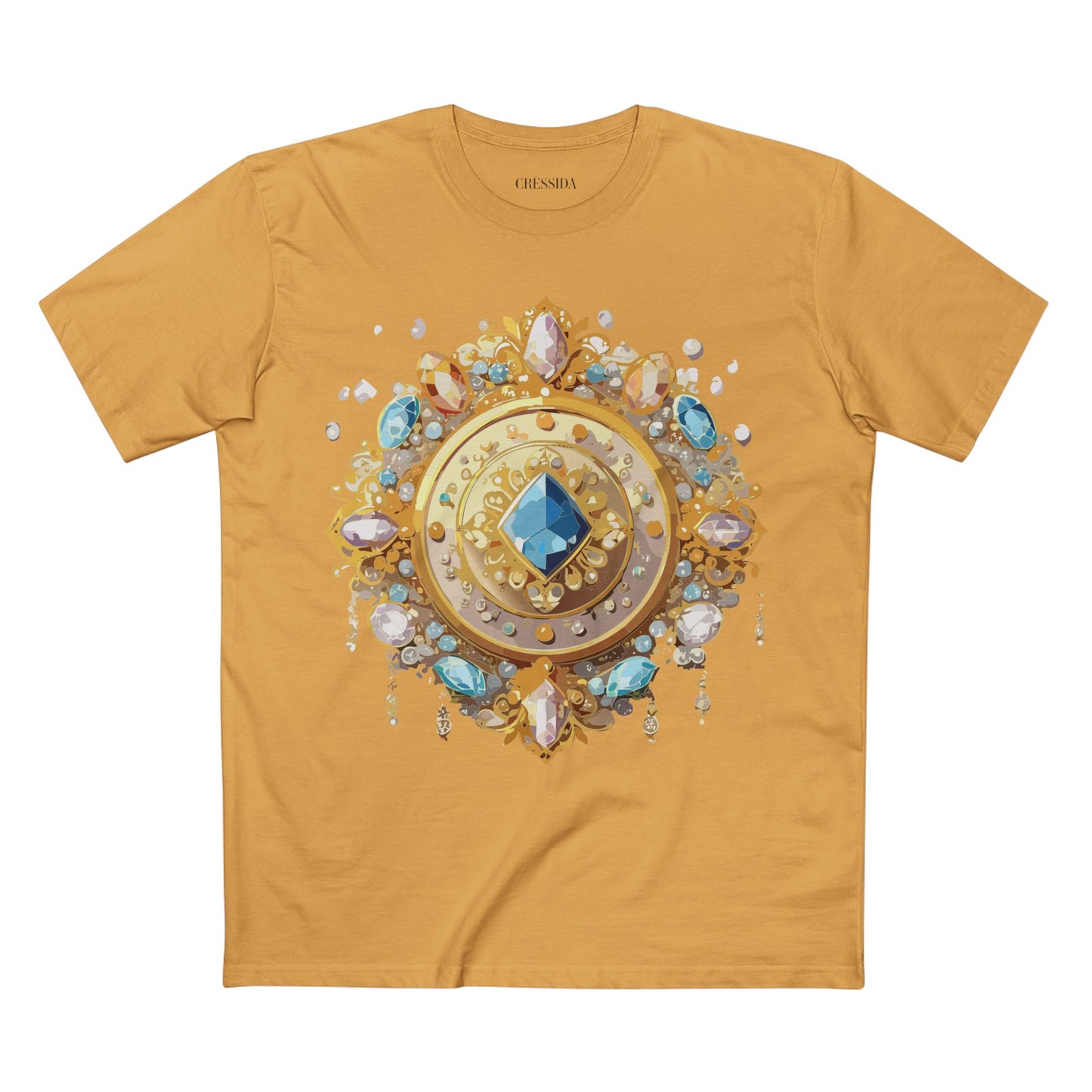 Medallion Shirt, Shirt with Medallion, Tee Shirt with Medal