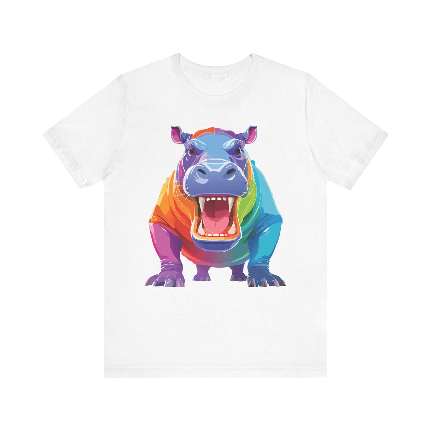 Unisex Animal Shirt, Tee Shirt with Animals, Art Design Tee Shirt, Wild Animals Shirt