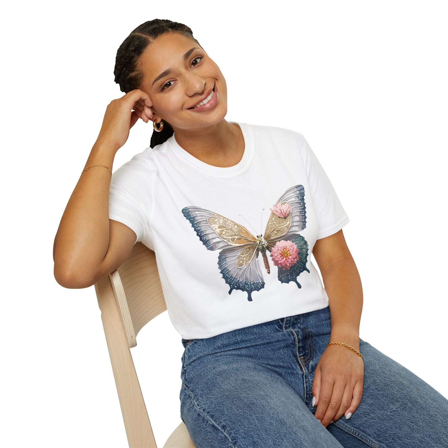 Butterfly Shirt, T Shirt with Butterfly, Monarch Shirt