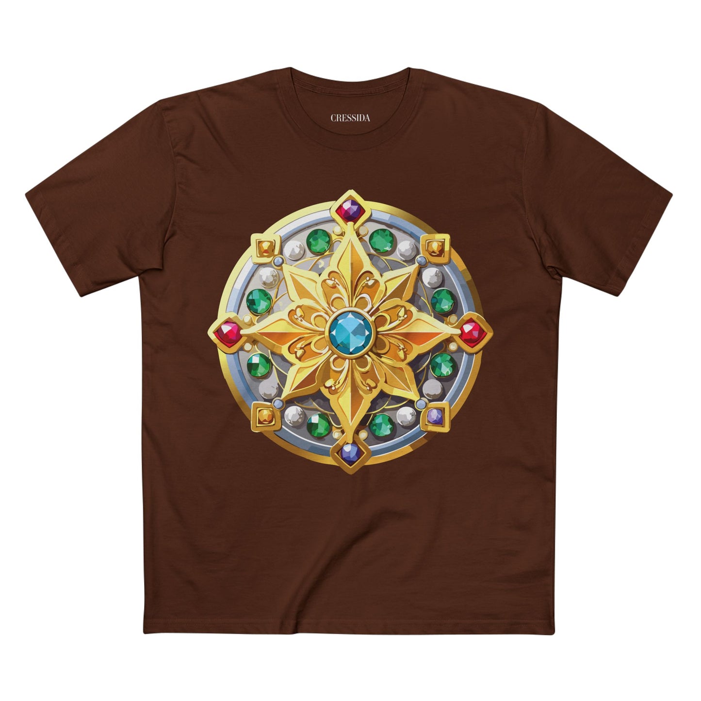 Medallion Shirt, Shirt with Medallion, Tee Shirt with Medal