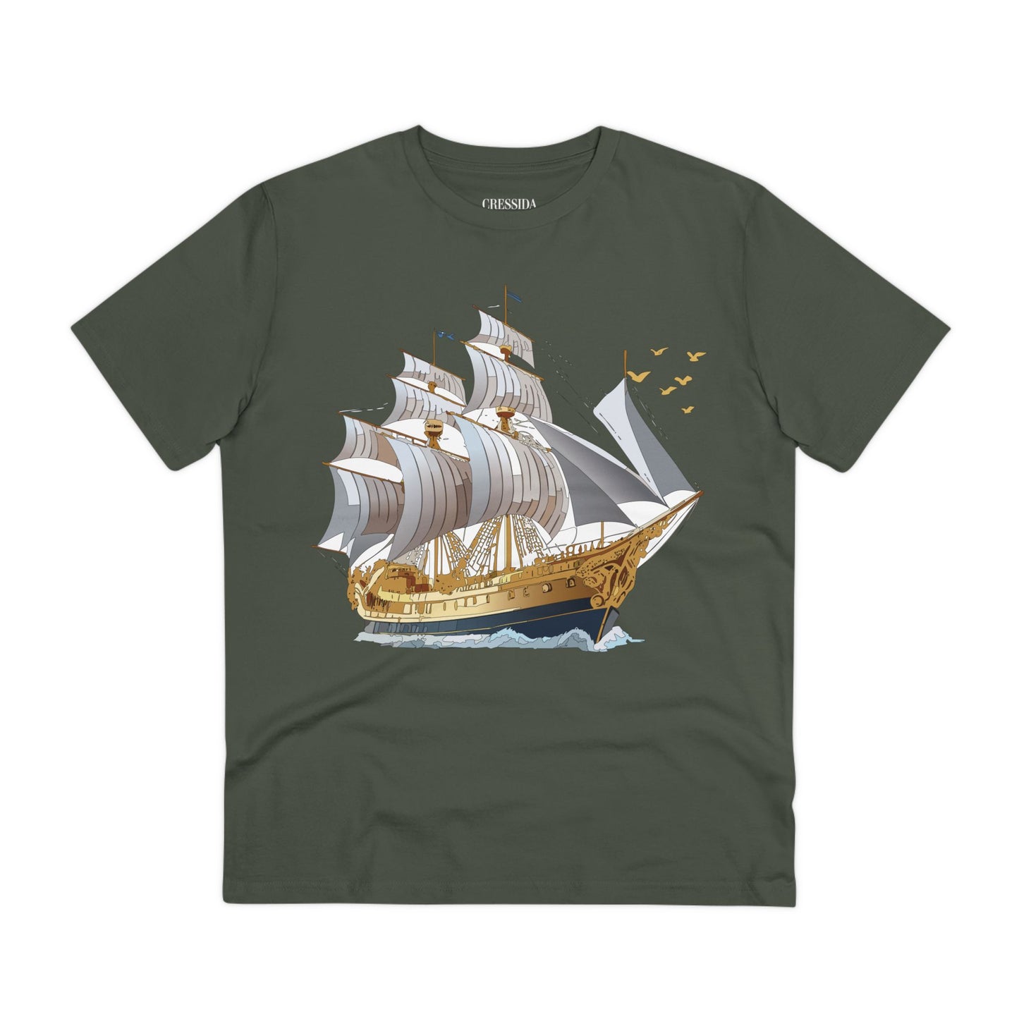 Organic T-shirt with Ship