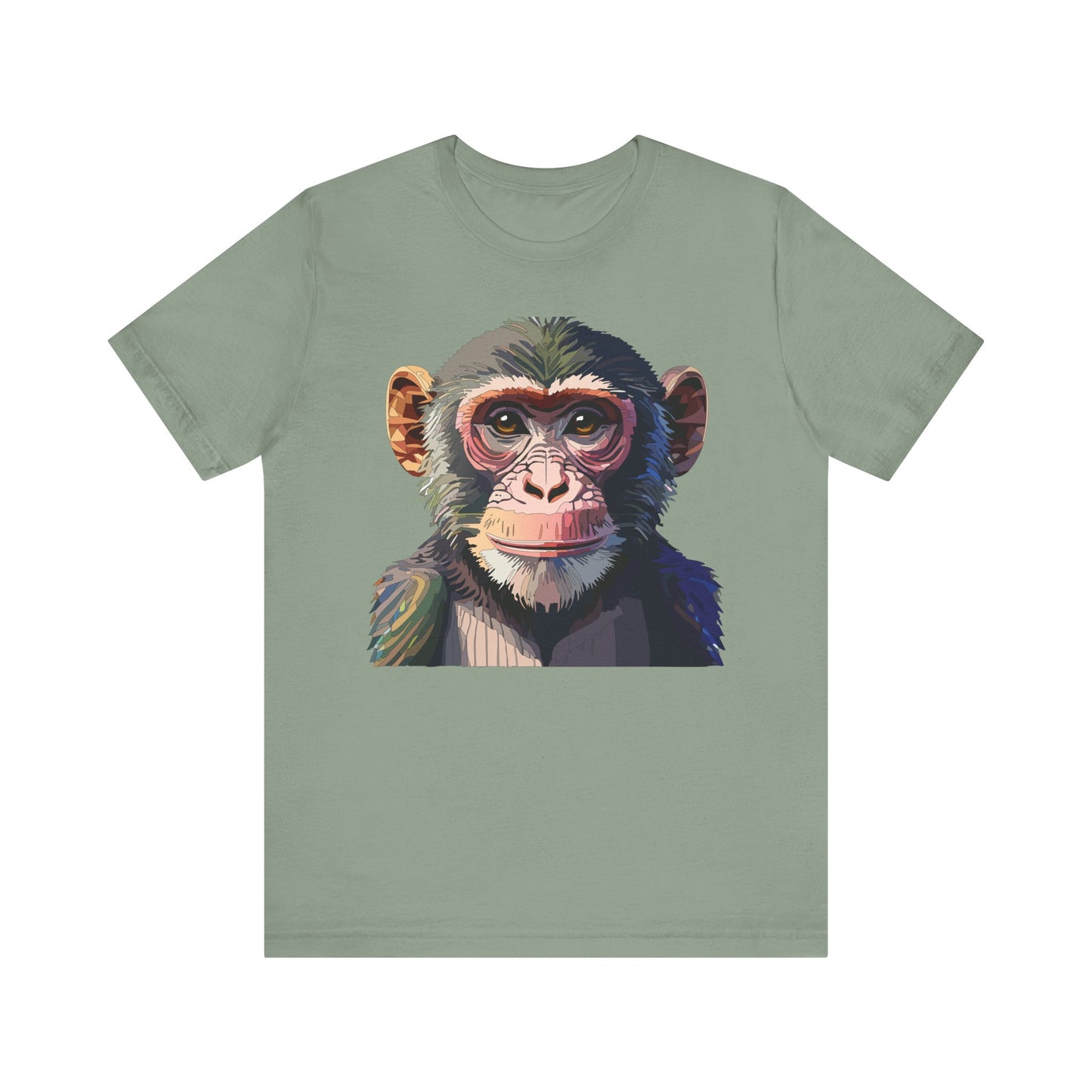 Unisex Animal Shirt, Tee Shirt with Animals, Art Design Tee Shirt, Wild Animals Shirt