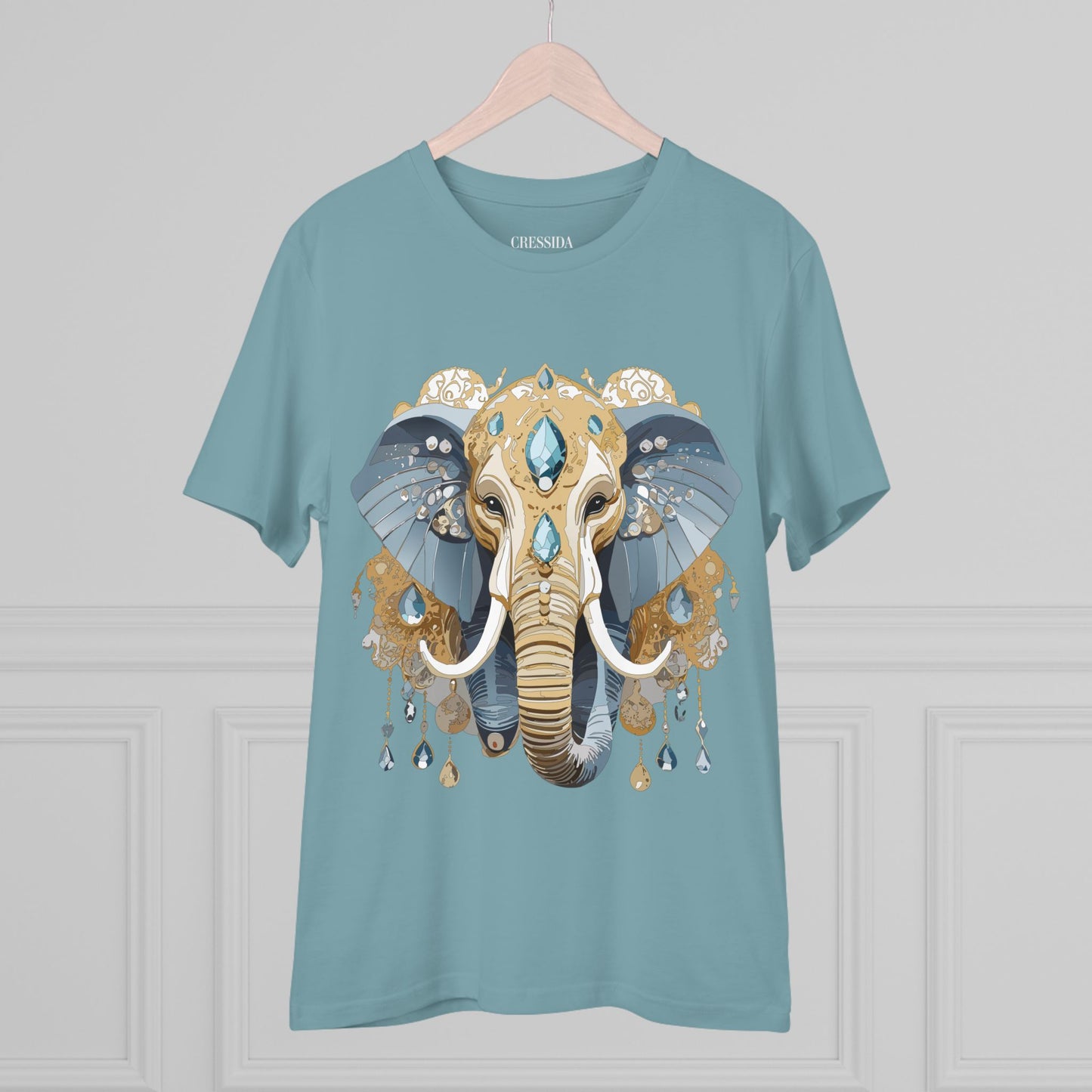 Organic T-shirt with Animals - Elephant