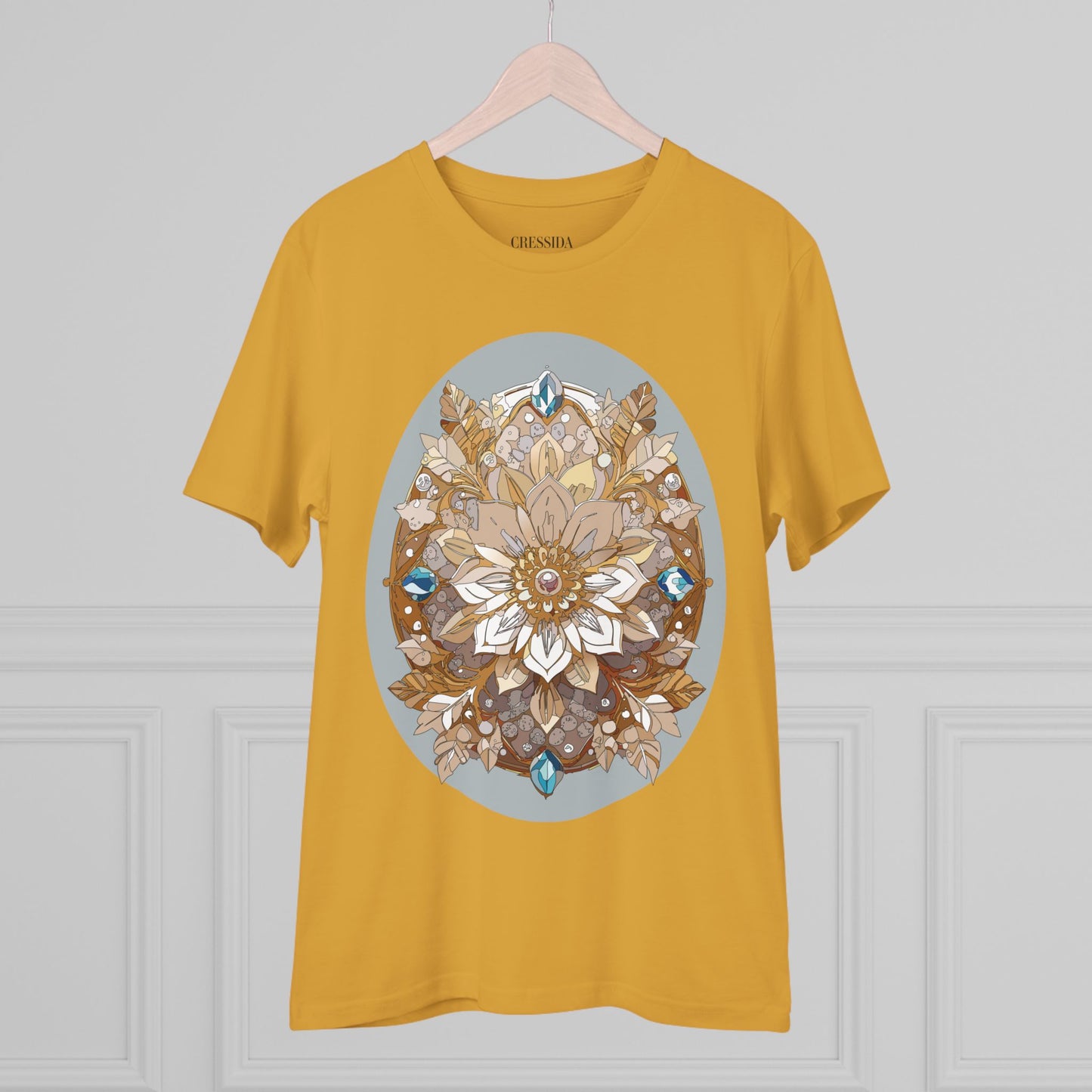 Organic T-shirt with Flower