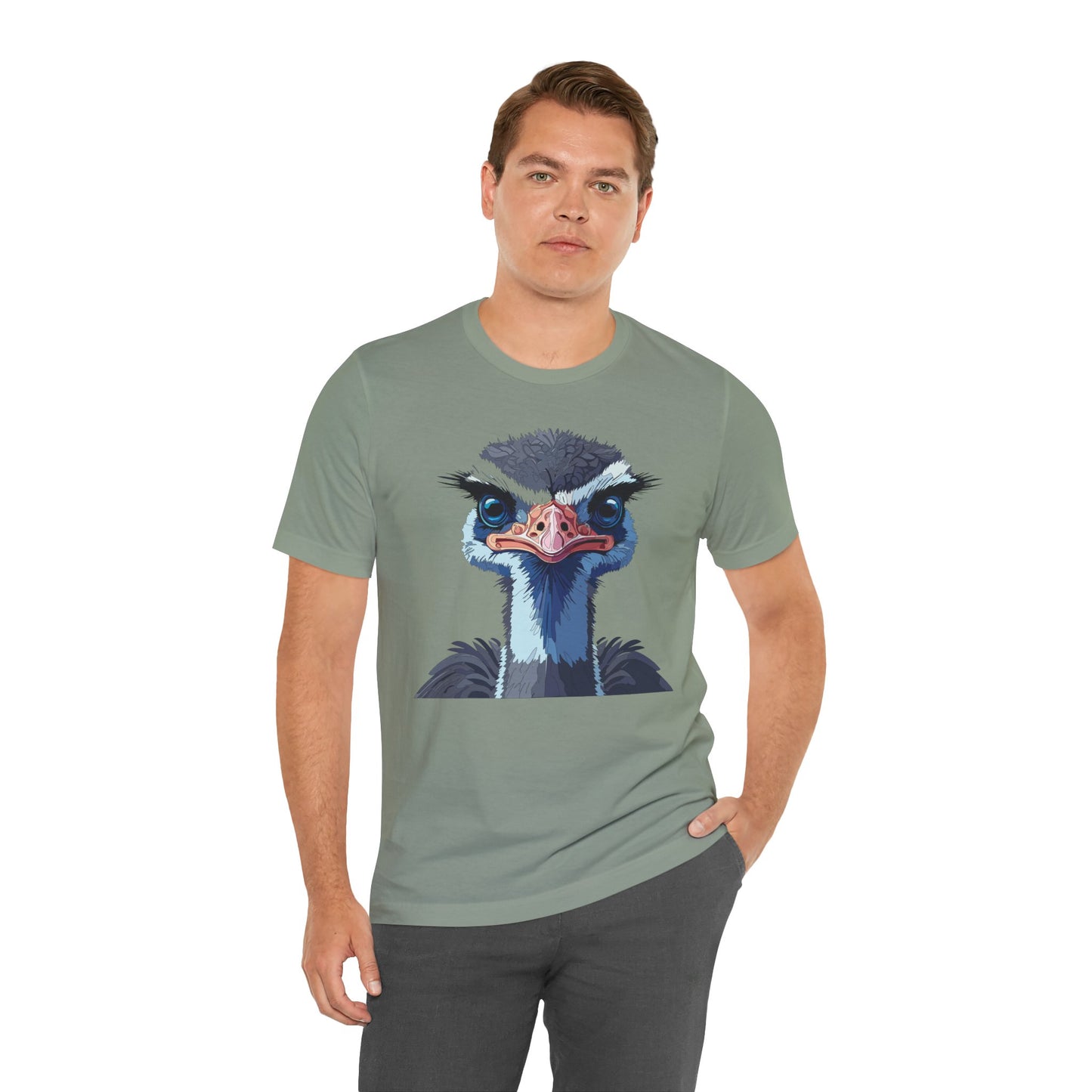 Unisex Animal Shirt, Tee Shirt with Animals, Art Design Tee Shirt, Wild Animals Shirt