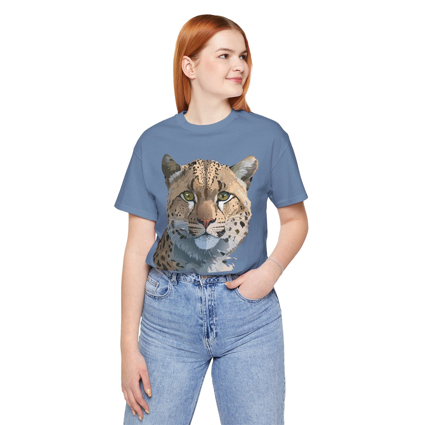 Unisex Animal Shirt, Tee Shirt with Animals, Art Design Tee Shirt, Wild Animals Shirt