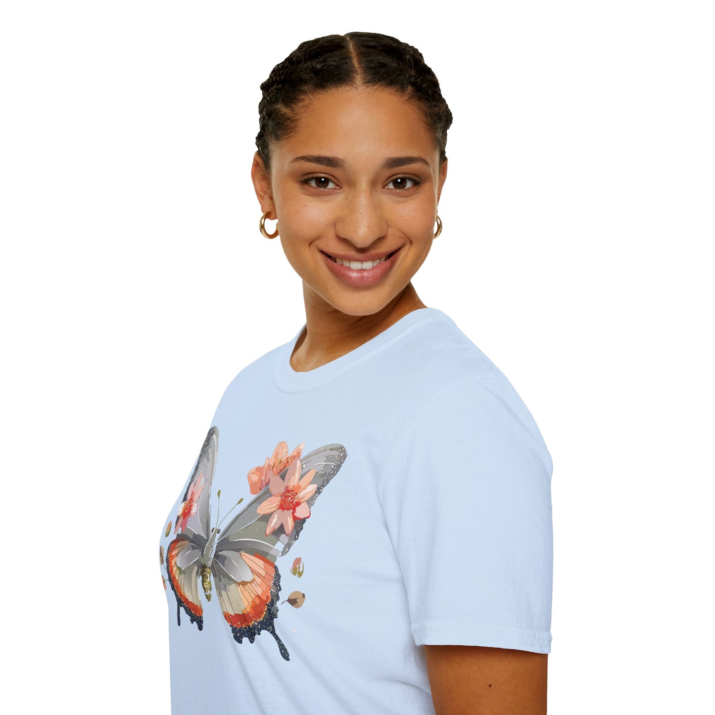 Butterfly Shirt, T Shirt with Butterfly, Monarch Shirt