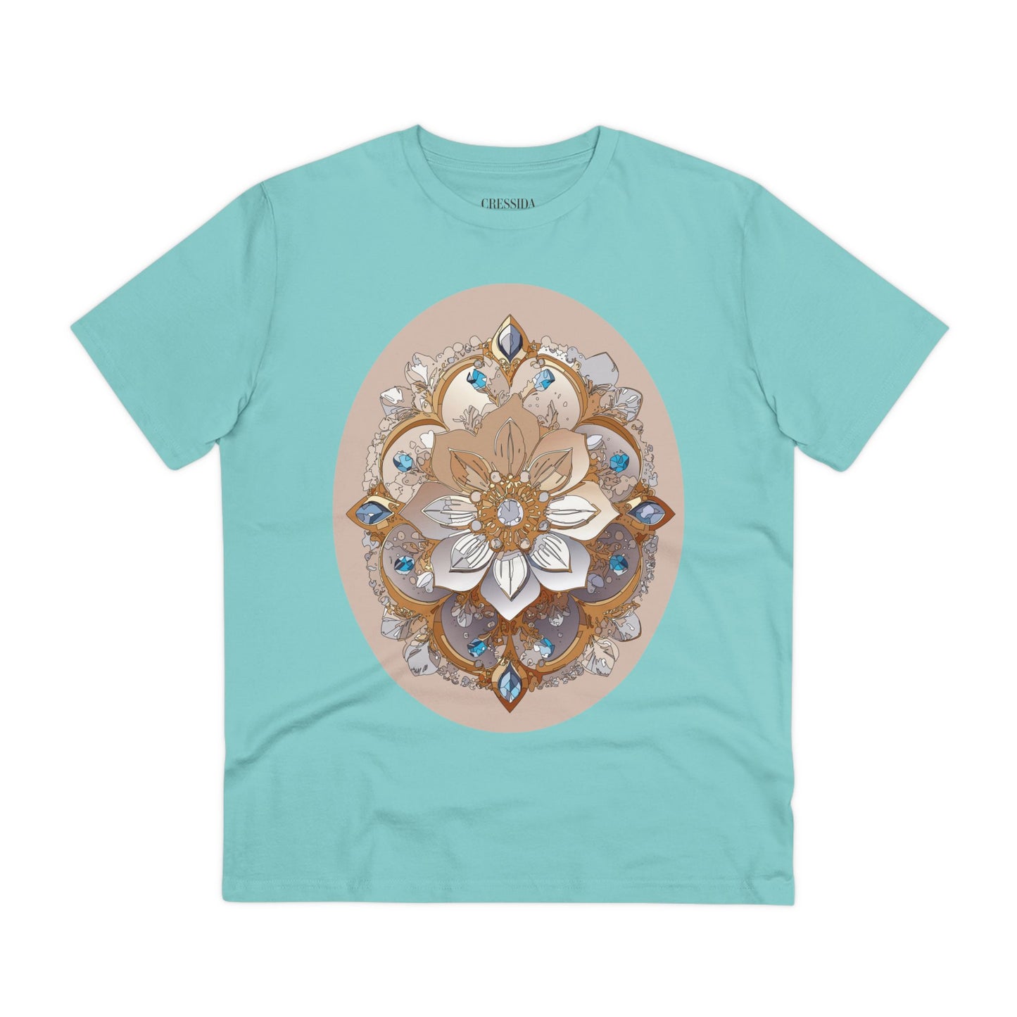 Organic T-shirt with Flower