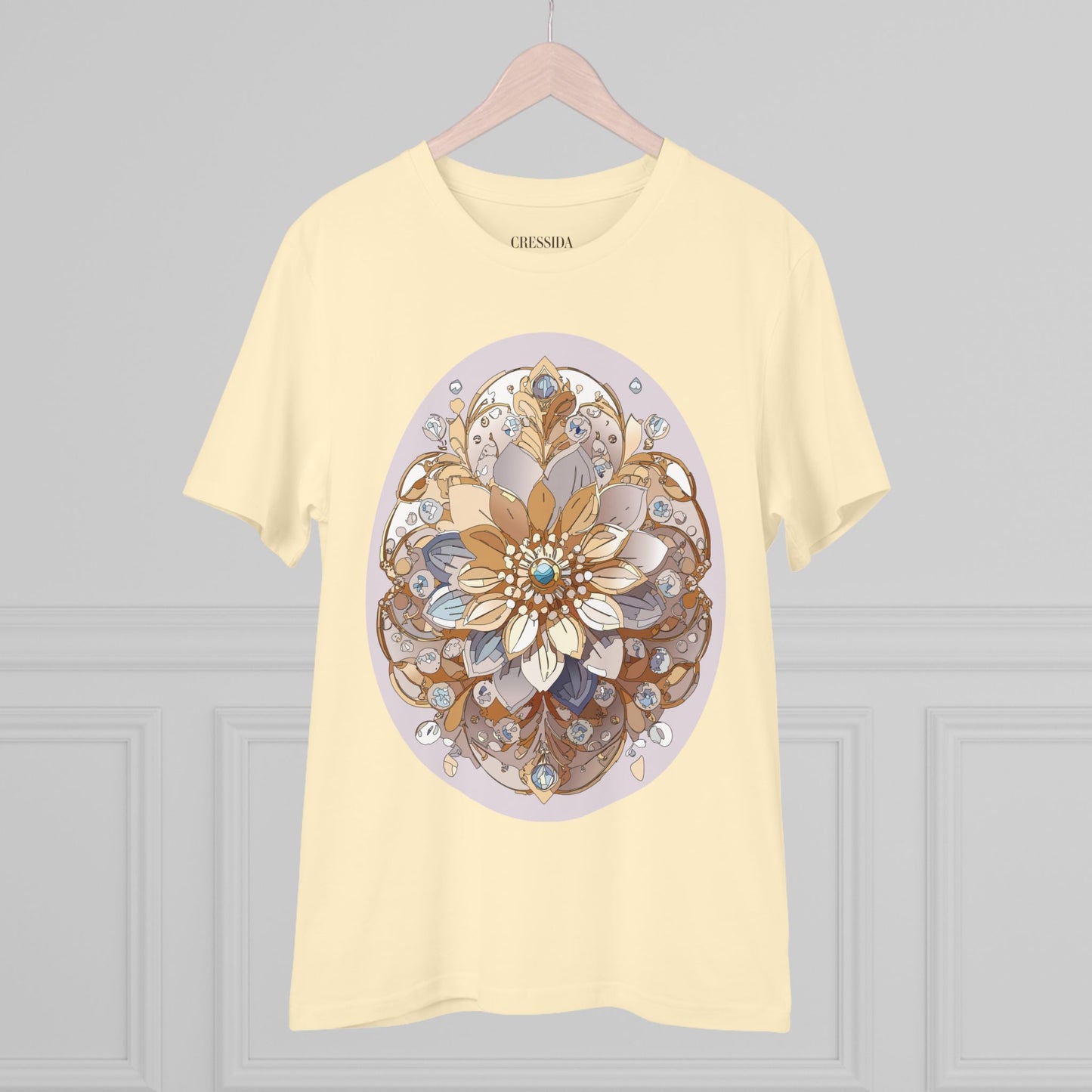 Organic T-shirt with Flower