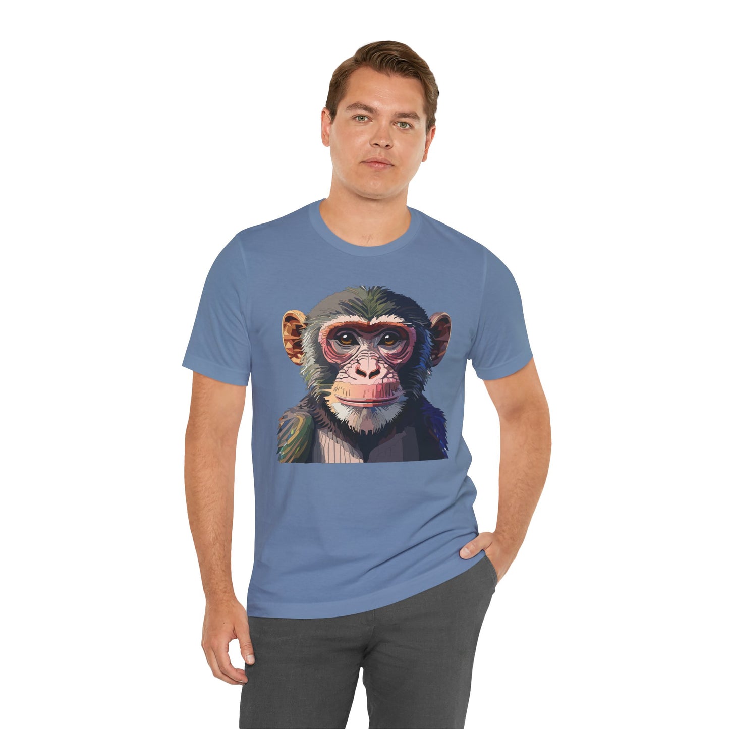 Unisex Animal Shirt, Tee Shirt with Animals, Art Design Tee Shirt, Wild Animals Shirt