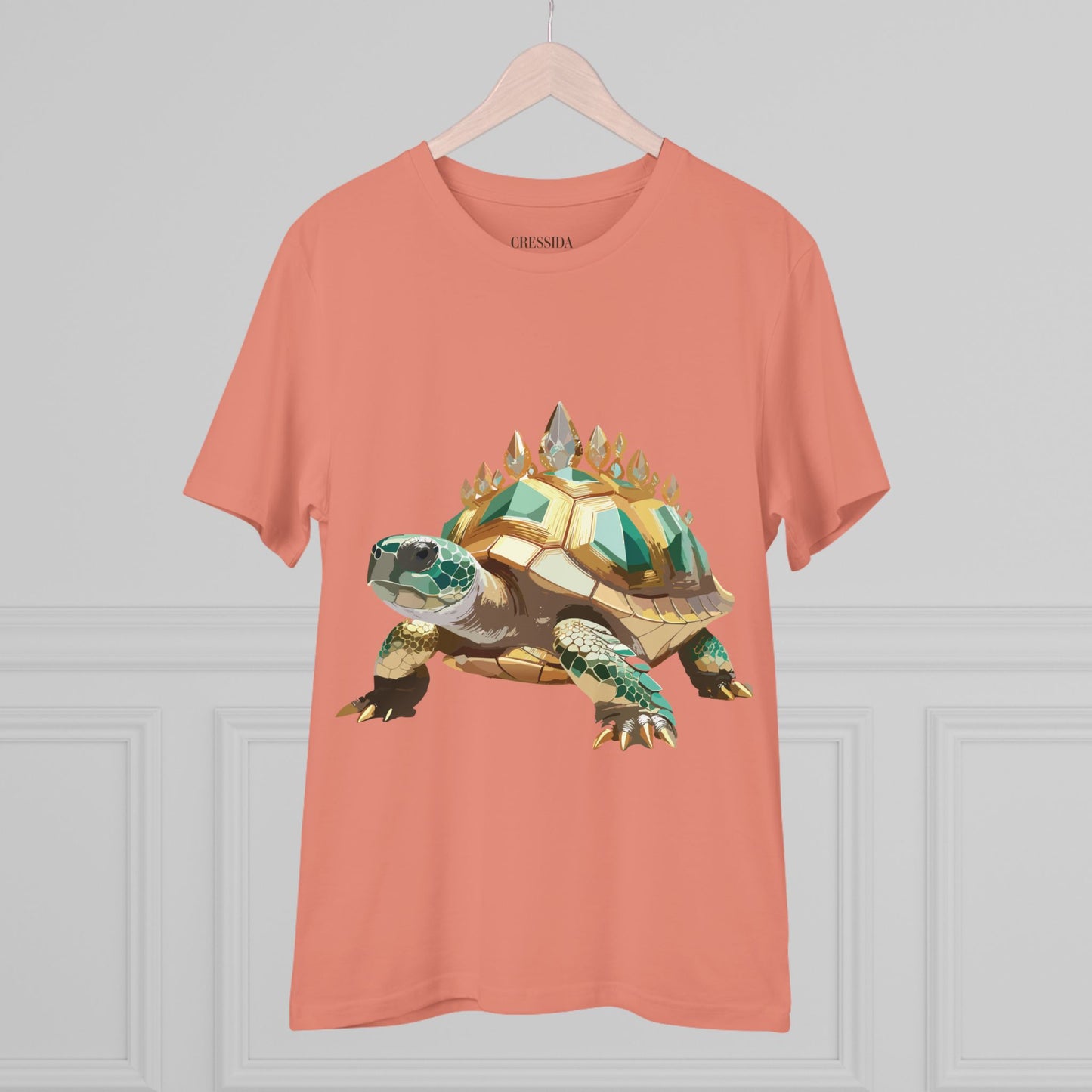 Organic T-shirt with Animals - Turtle