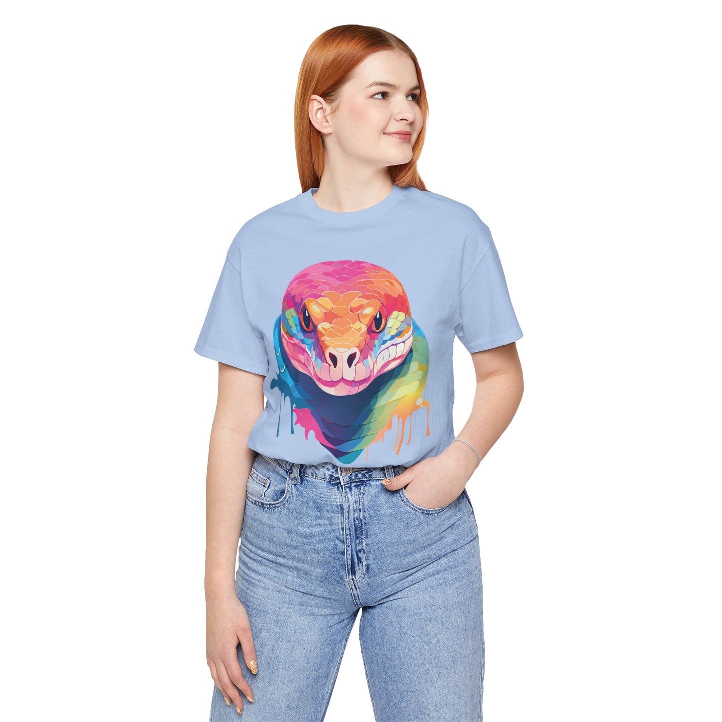 Unisex Animal Shirt, Tee Shirt with Animals, Art Design Tee Shirt, Wild Animals Shirt