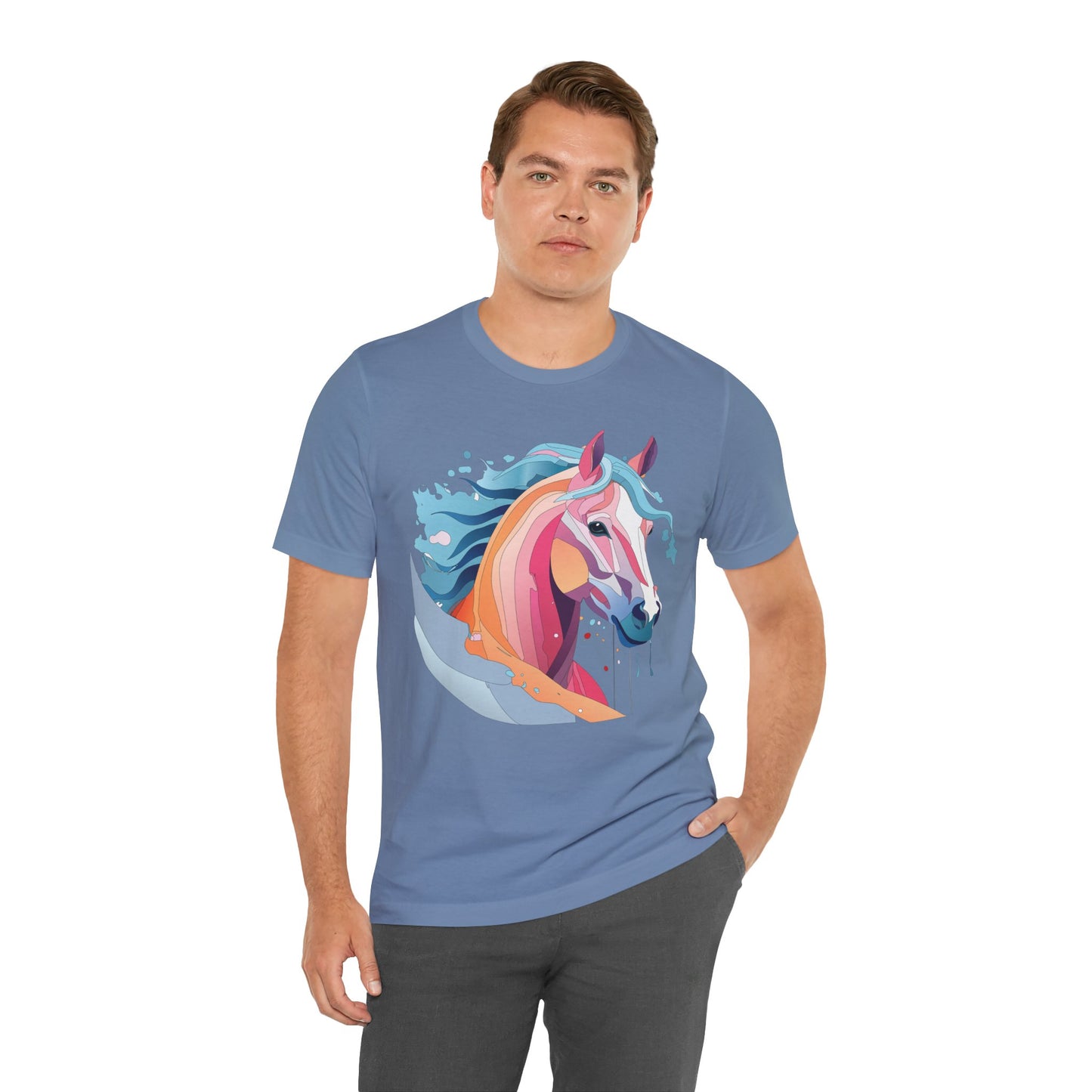 Unisex Animal Shirt, Tee Shirt with Animals, Art Design Tee Shirt, Wild Animals Shirt