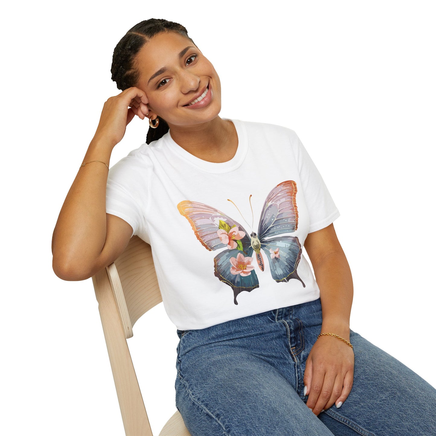 Butterfly Shirt, T Shirt with Butterfly, Monarch Shirt