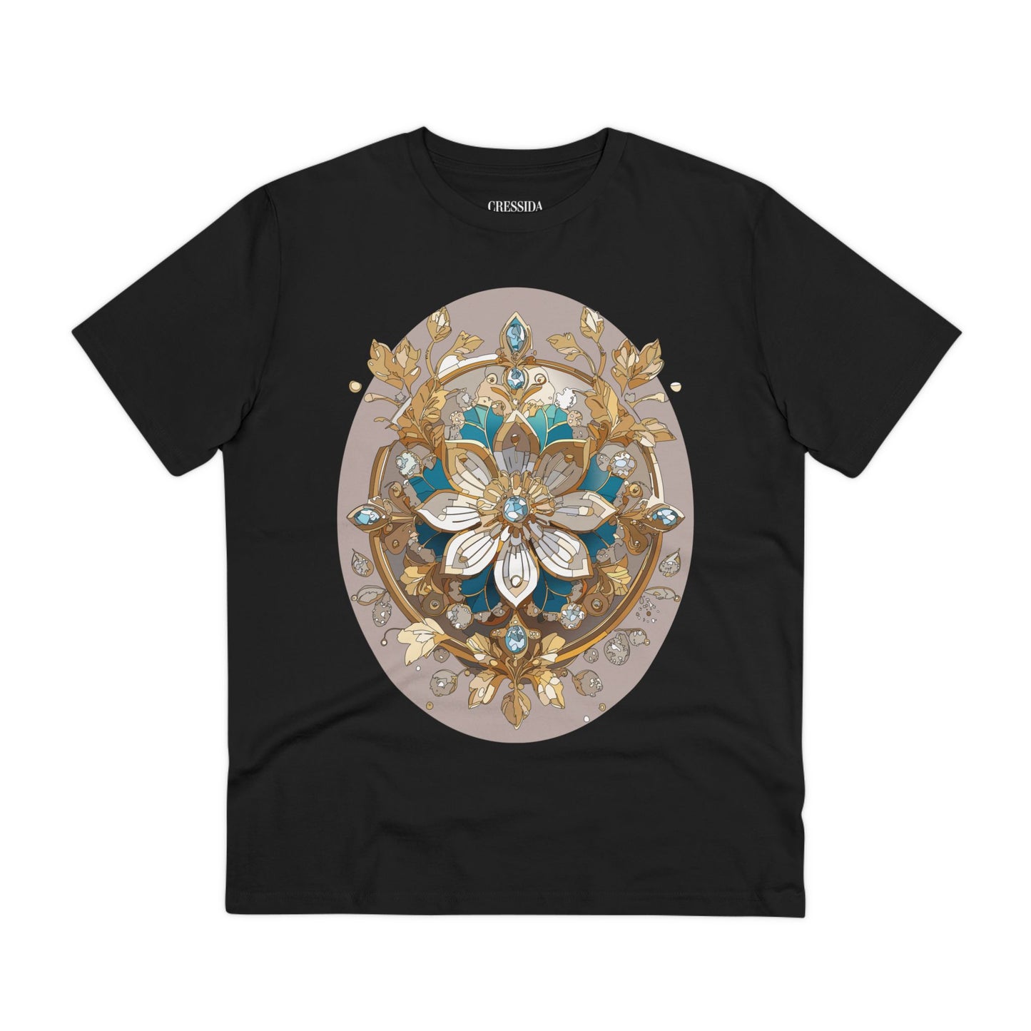 Organic T-shirt with Flower