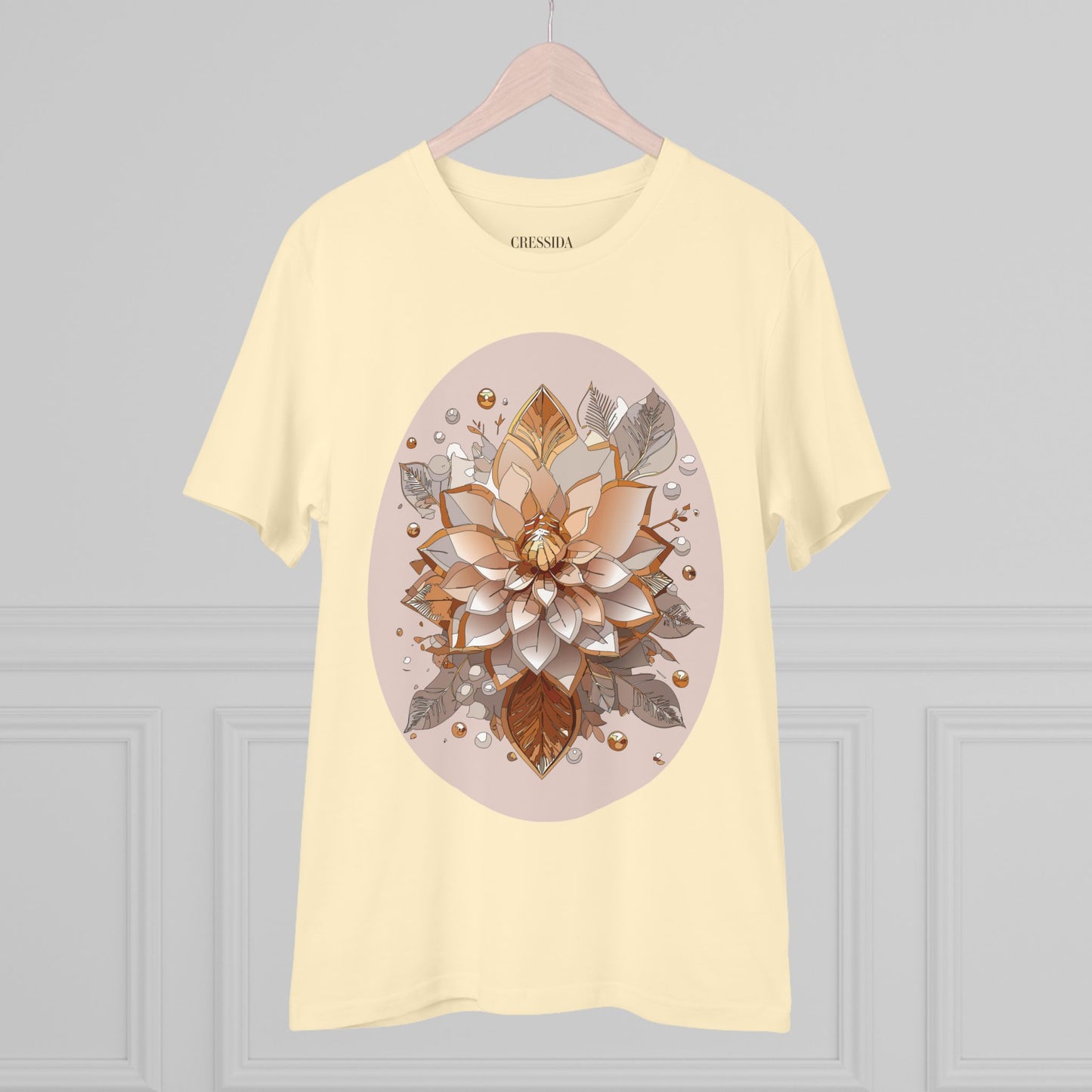 Organic T-shirt with Flower