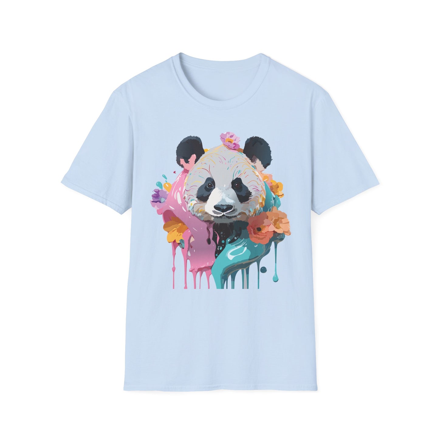 Panda Shirt, T Shirt with Panda, Animal Shirt, Tee Shirt with Animals