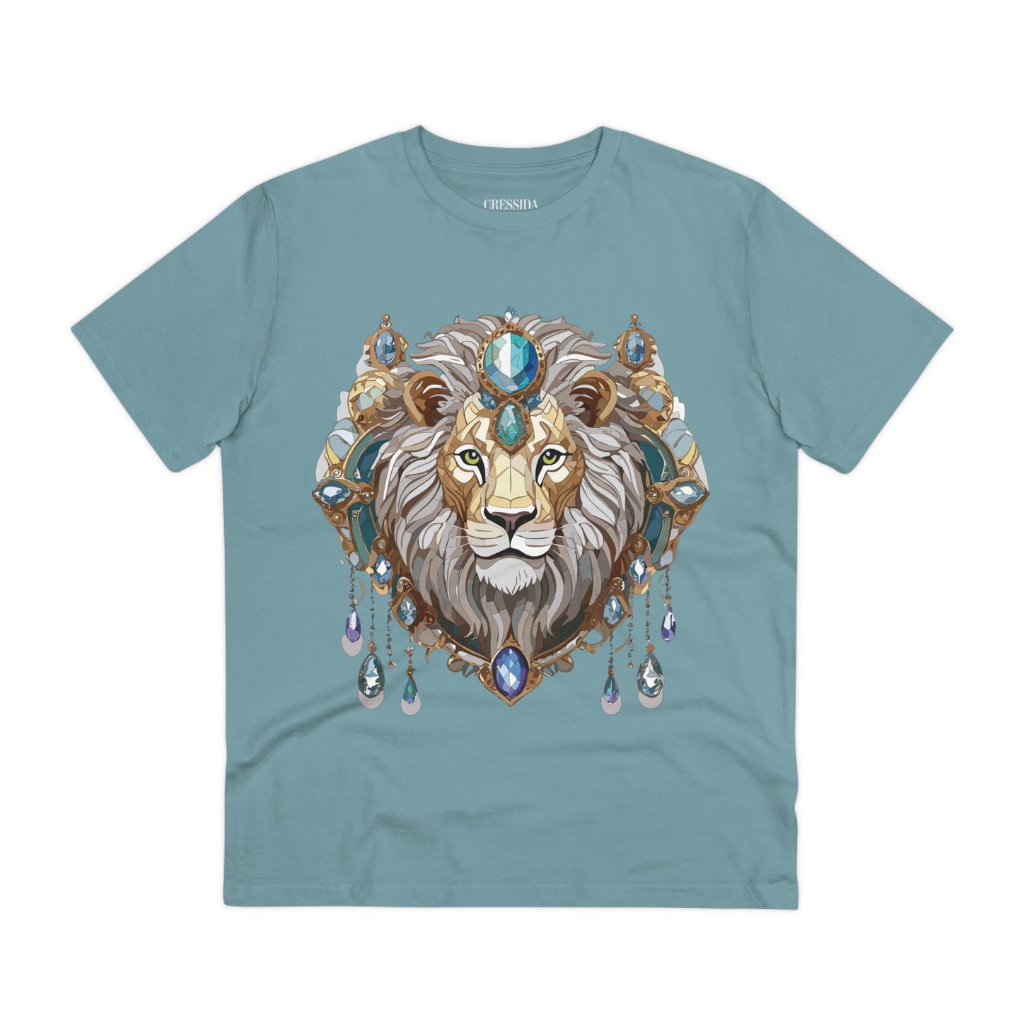 Organic T-shirt with Animals - Lion