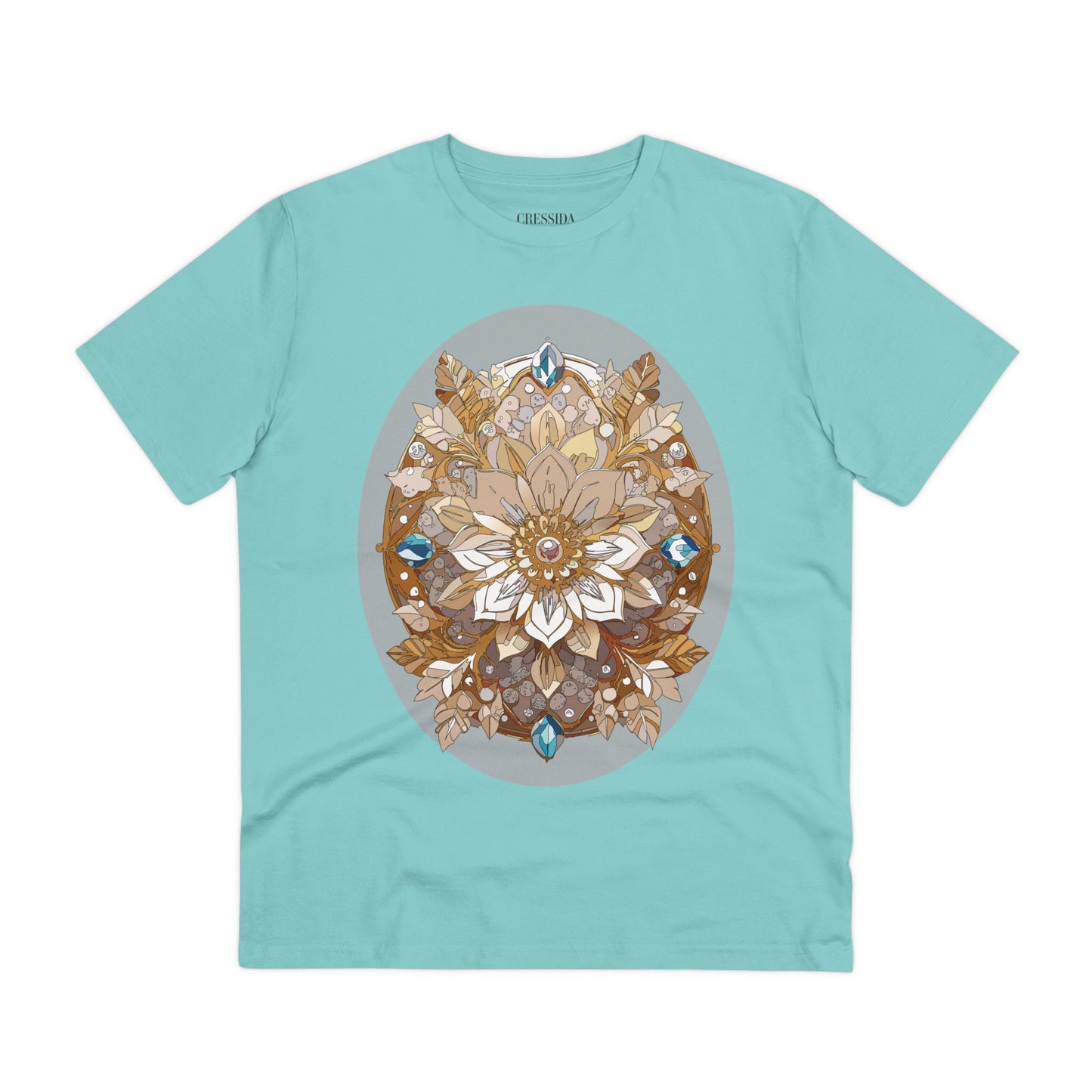 Organic T-shirt with Flower