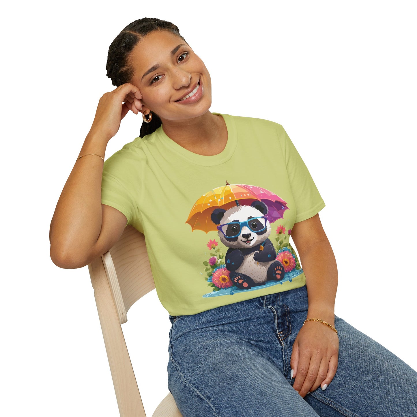 Panda Shirt, T Shirt with Panda, Animal Shirt, Tee Shirt with Animals