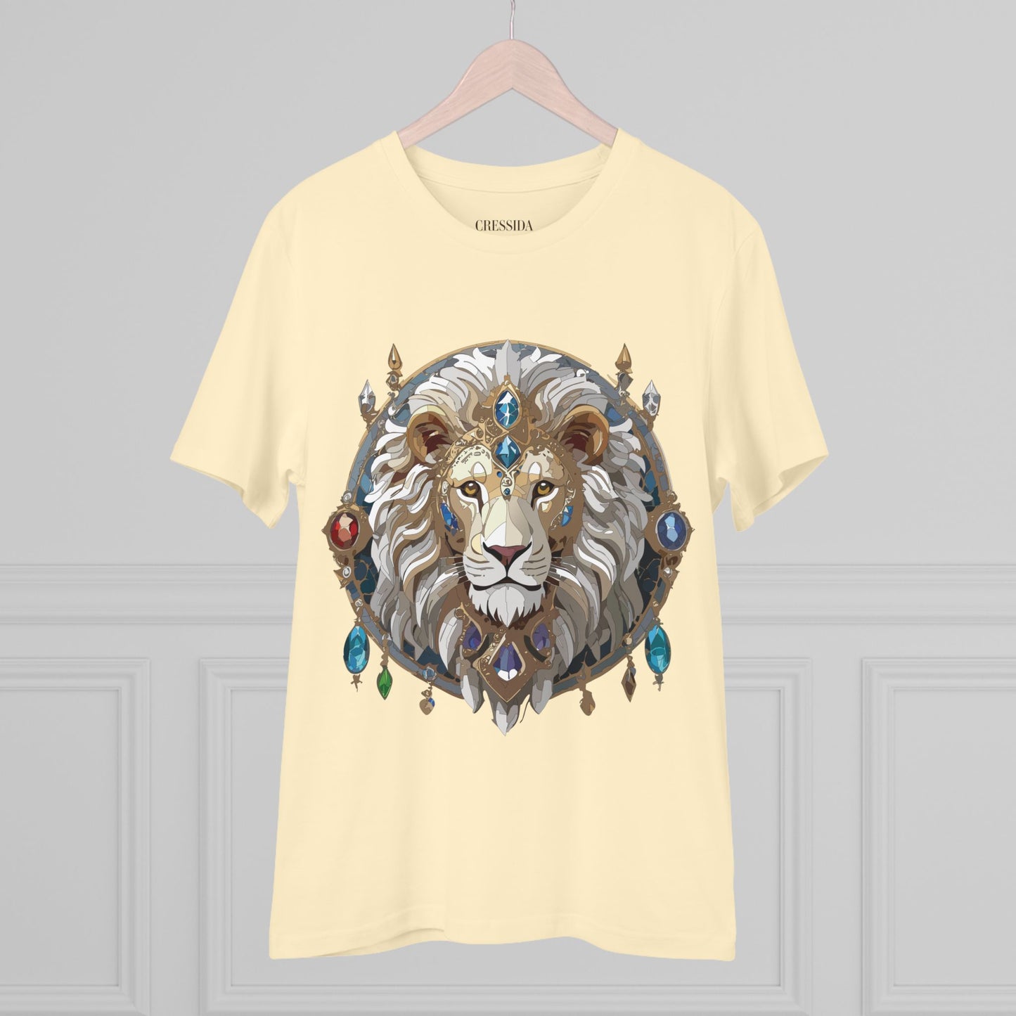 Organic T-shirt with Animals - Lion