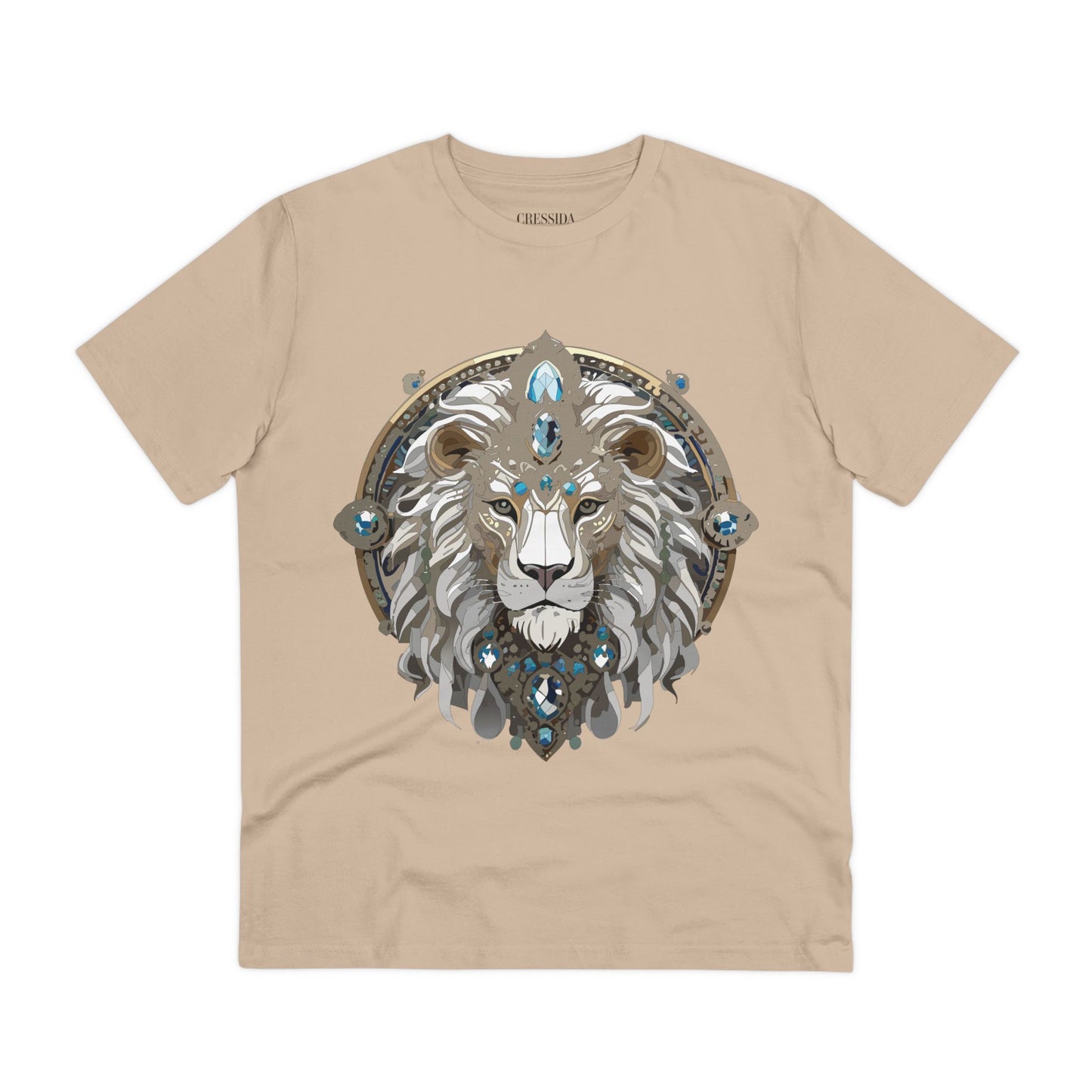 Organic T-shirt with Animals - Lion