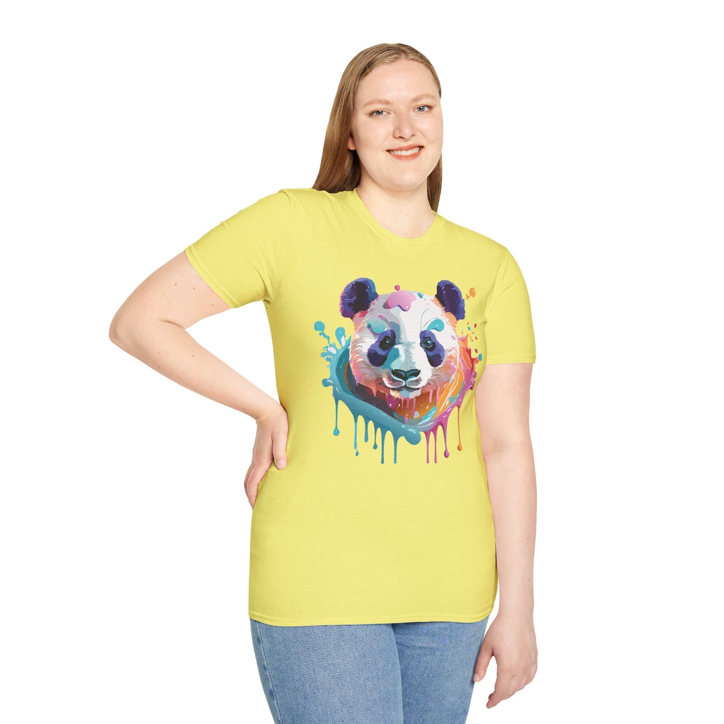 Panda Shirt, T Shirt with Panda, Animal Shirt, Tee Shirt with Animals