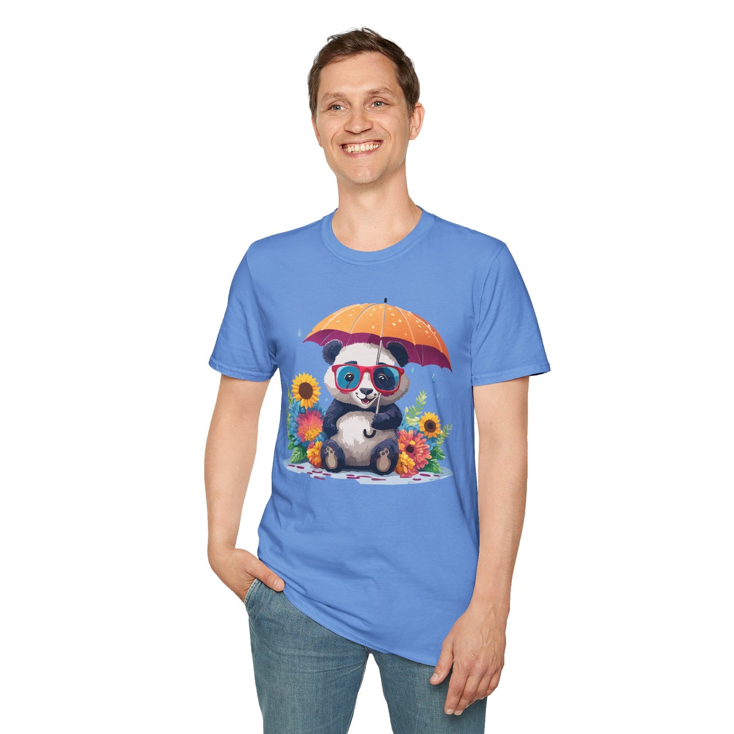 Panda Shirt, T Shirt with Panda, Animal Shirt, Tee Shirt with Animals