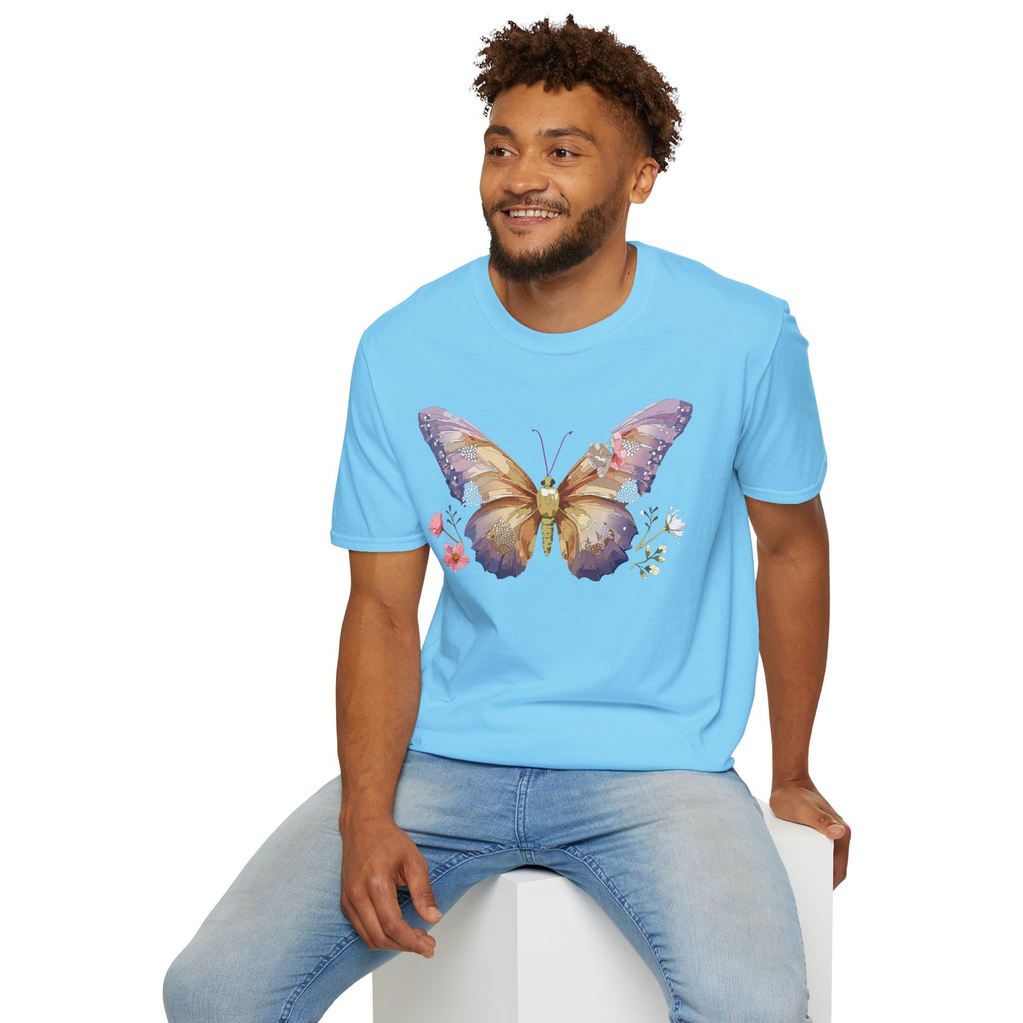 Butterfly Shirt, T Shirt with Butterfly, Monarch Shirt