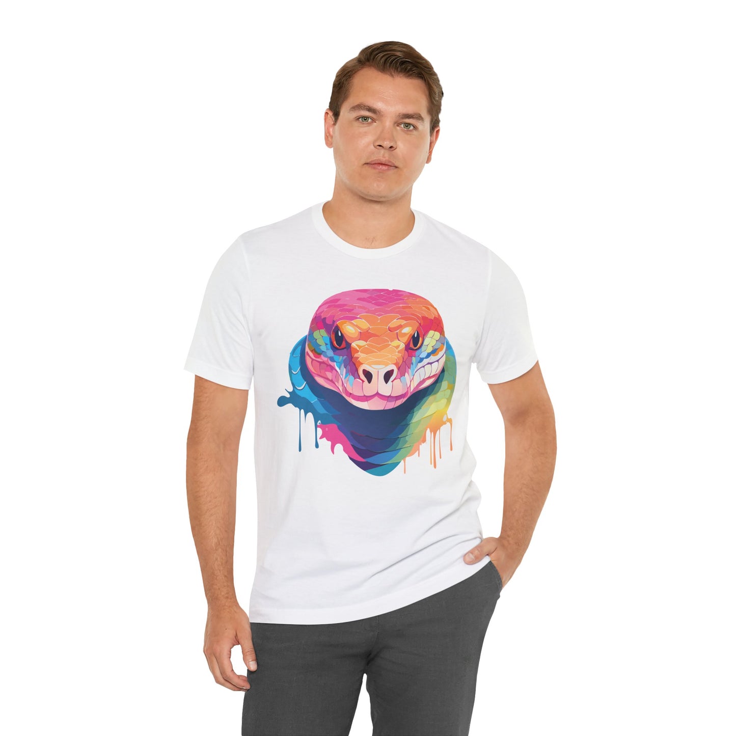 Unisex Animal Shirt, Tee Shirt with Animals, Art Design Tee Shirt, Wild Animals Shirt